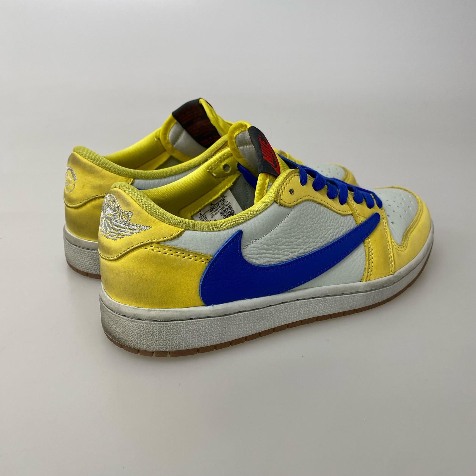 スニーカー ×TRAVIS SCOTT WMNS AIR JORDAN 1 LOW 25cm (US7 UK6 1/2 EU40)