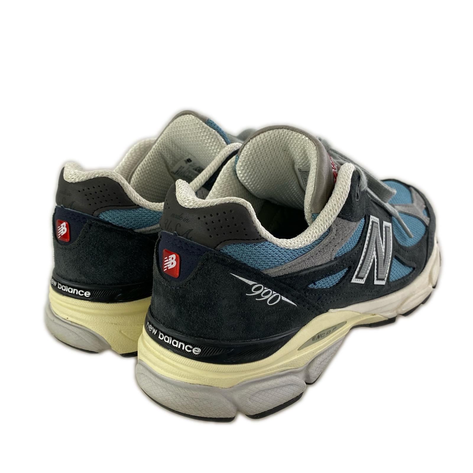 スニーカー 990 v3 navy made in usa 27cm (US9 UK8 1/2 EU44) ブルー