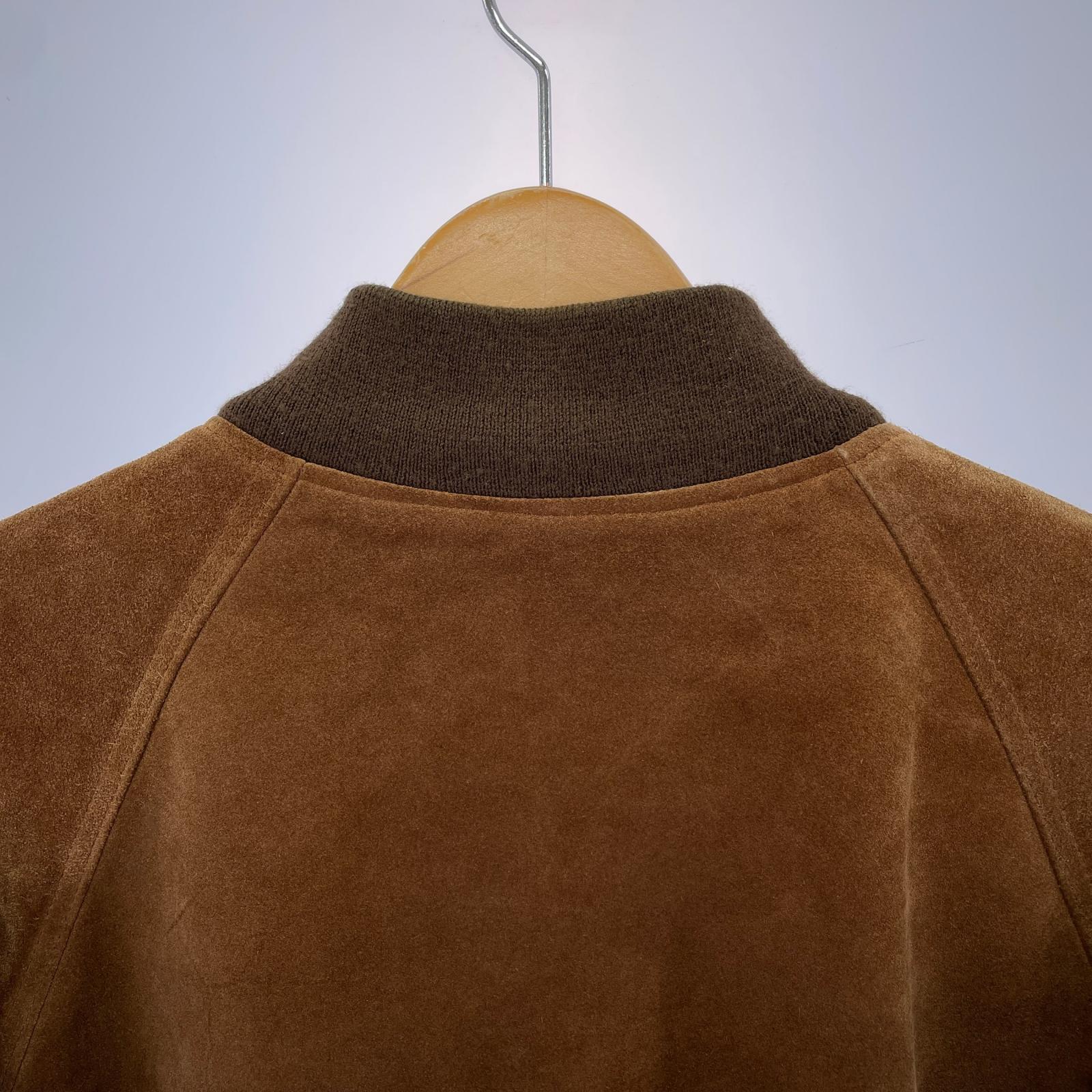 レザージャケット Marziale s.r.l. ROMA SuedeJacket L BEG ブラウン