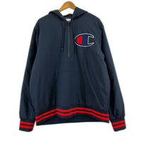 ジャケット Champion 12AW Half Zip Pull Over 紺 L L