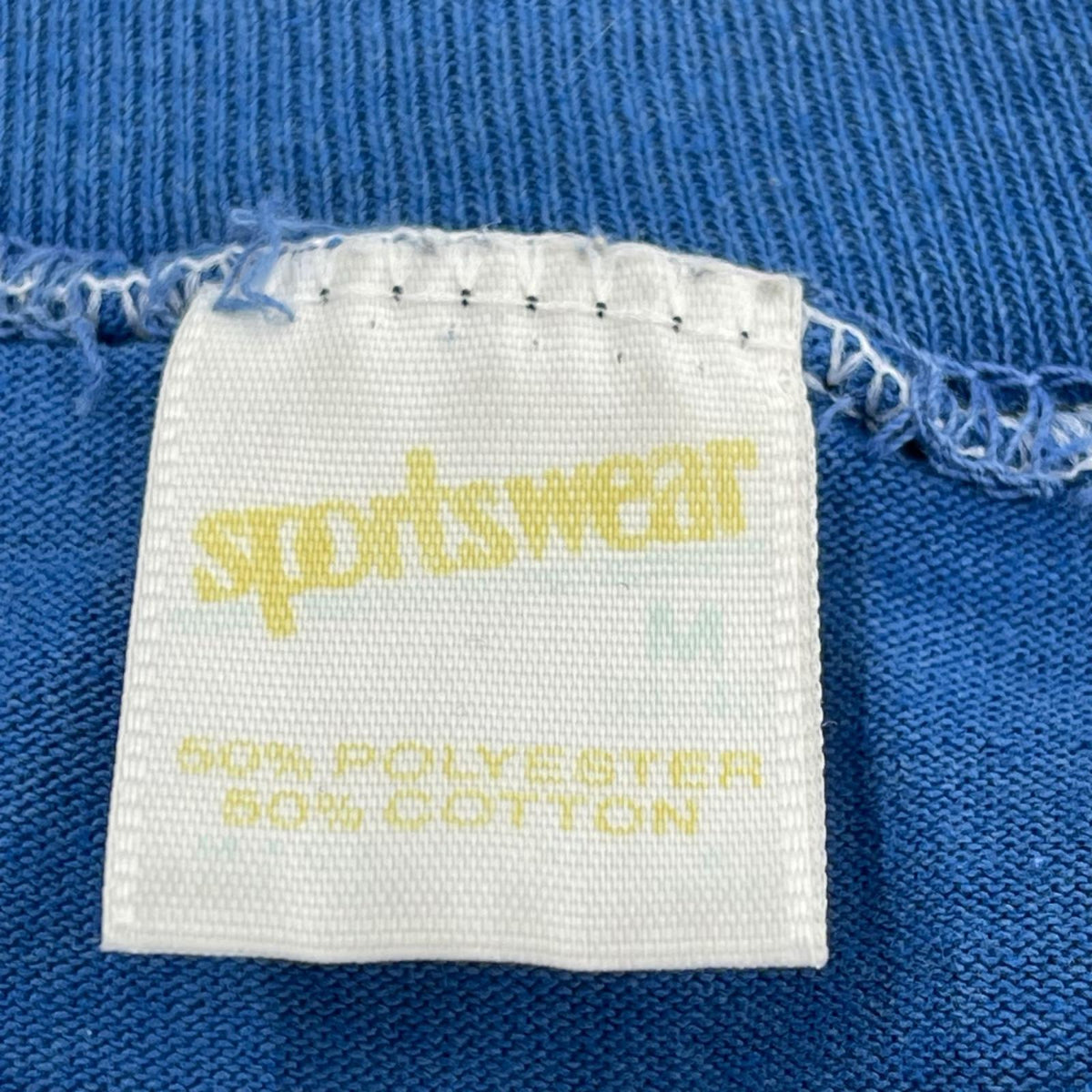 半袖Ｔシャツ SPORTSWEAR 70～80S M ブルー