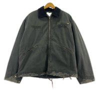 ジャケット WOKE EDGE Workers Jacket ダックワークジャケット XL 黒 ブラック