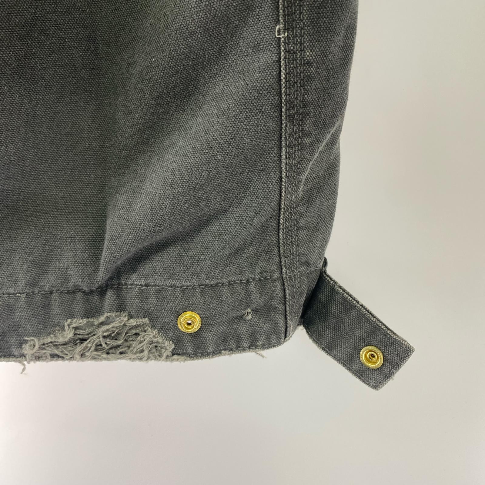 ジャケット WOKE EDGE Workers Jacket ダックワークジャケット XL 黒 ブラック