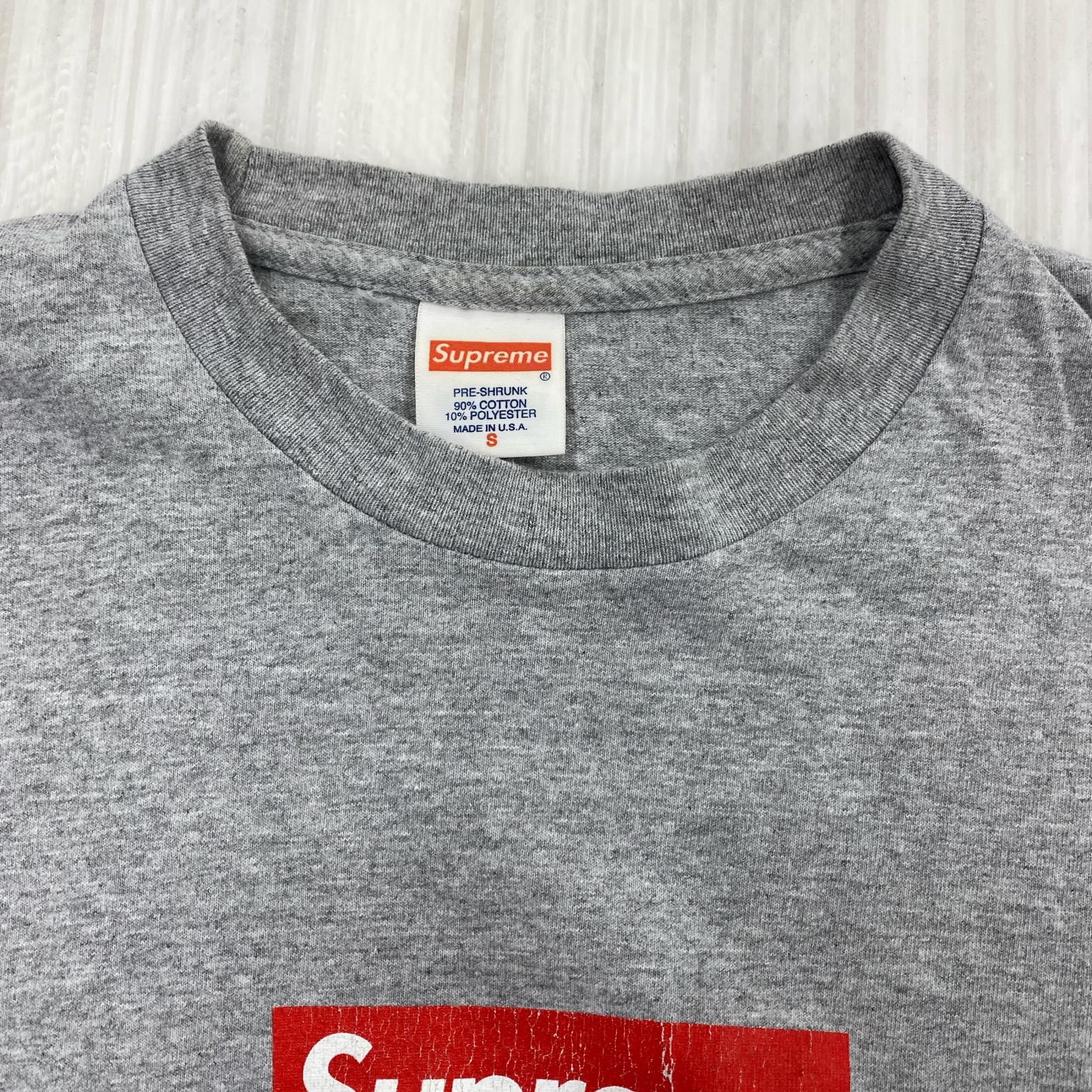 半袖Ｔシャツ 20th anniversary BOX LOGO S グレー