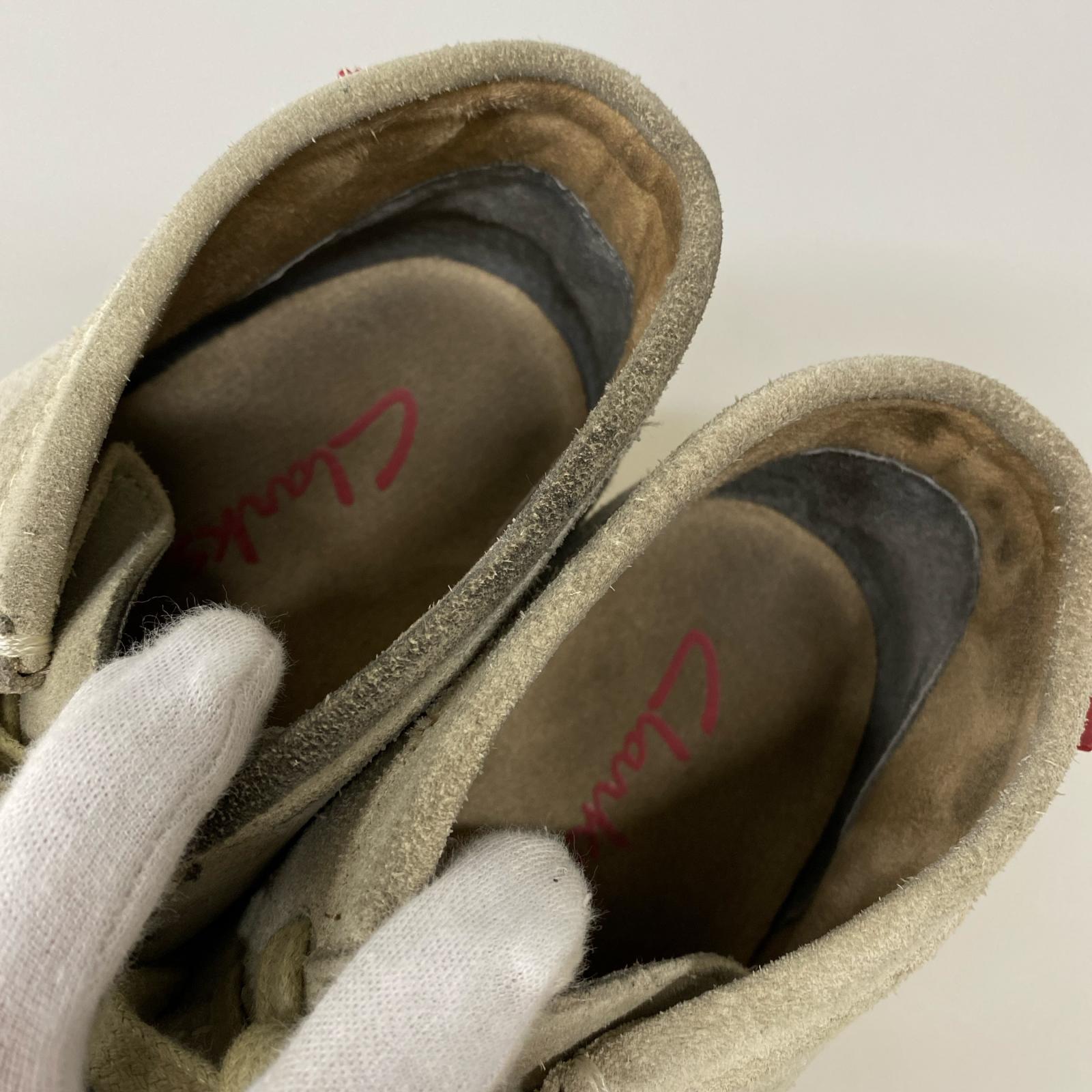 シューズ STINSON HI TOP Wallabee ベージュ (25.5) ベージュ