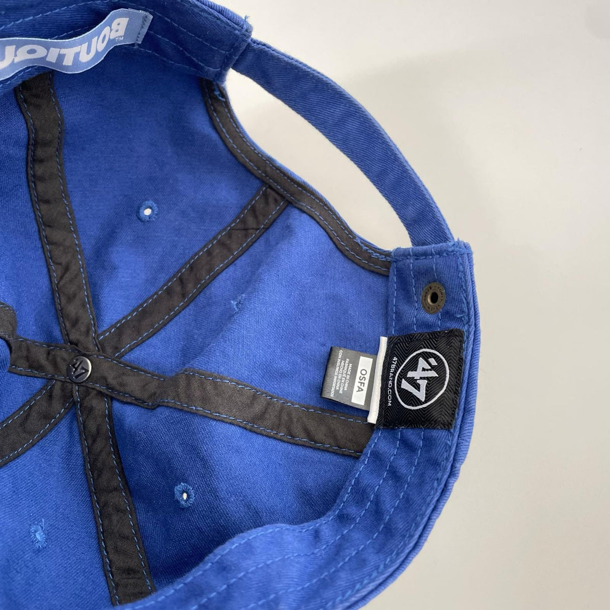 キャップ BOUTIQUE CAP '47/金子恵治 ブルー