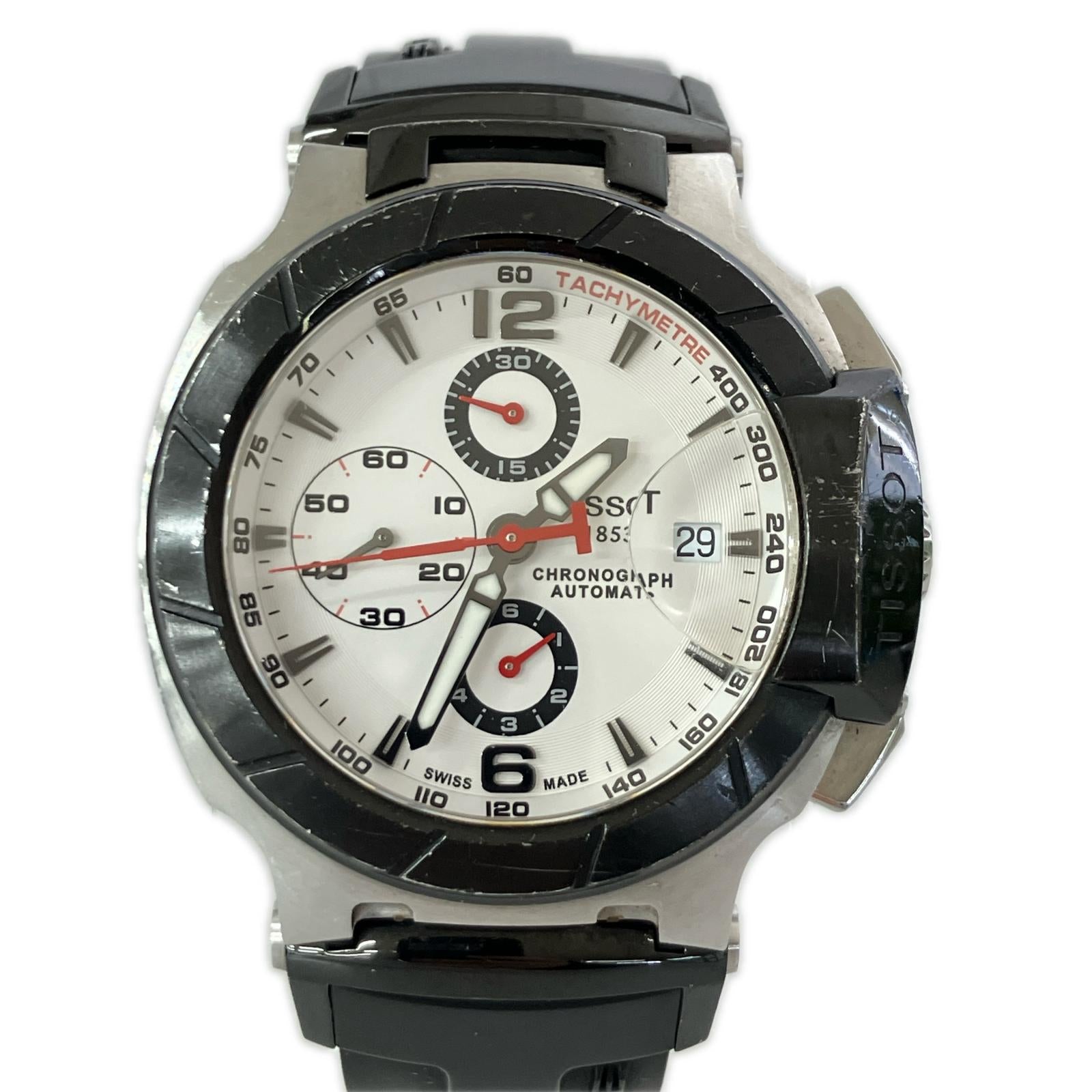 腕時計 TISSOT T048427A ブラック