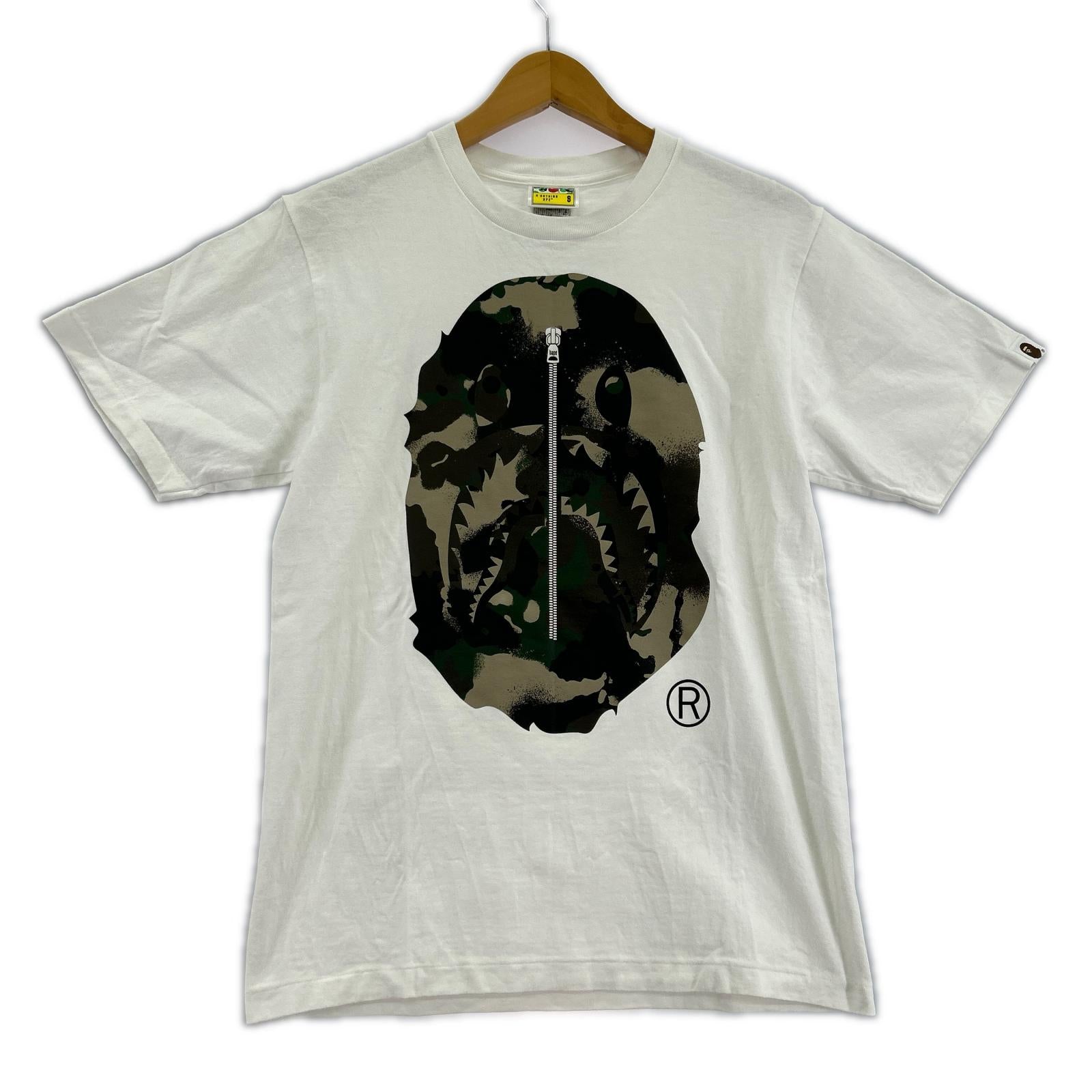 半袖Ｔシャツ カモフラージュ WHT S ホワイト