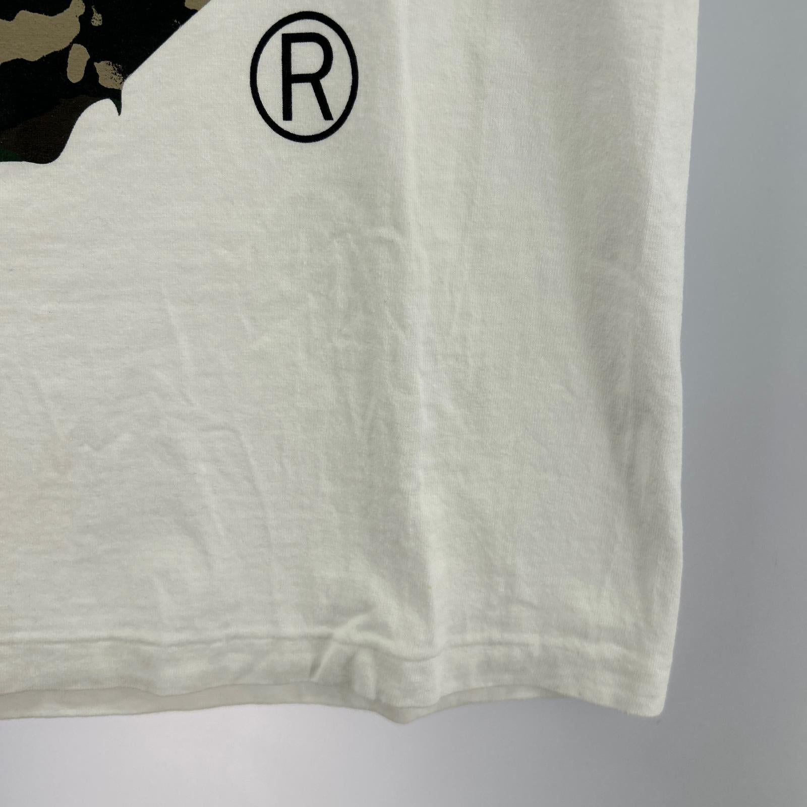 半袖Ｔシャツ カモフラージュ WHT S ホワイト