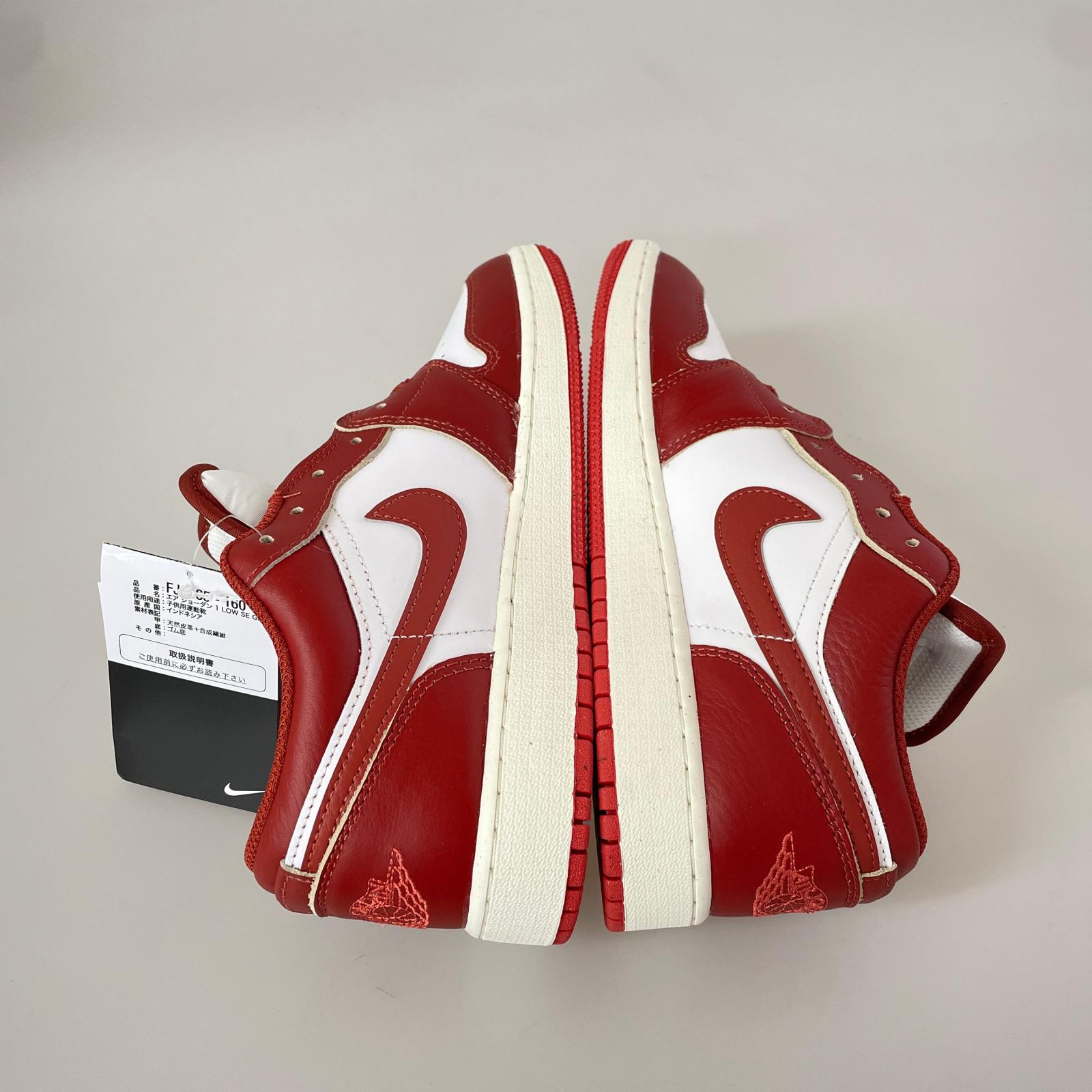 スニーカー NIKE AIR JODAN 1 LOW SE (GS) -24.0 24cm (US6 UK5 1/2 EU38)