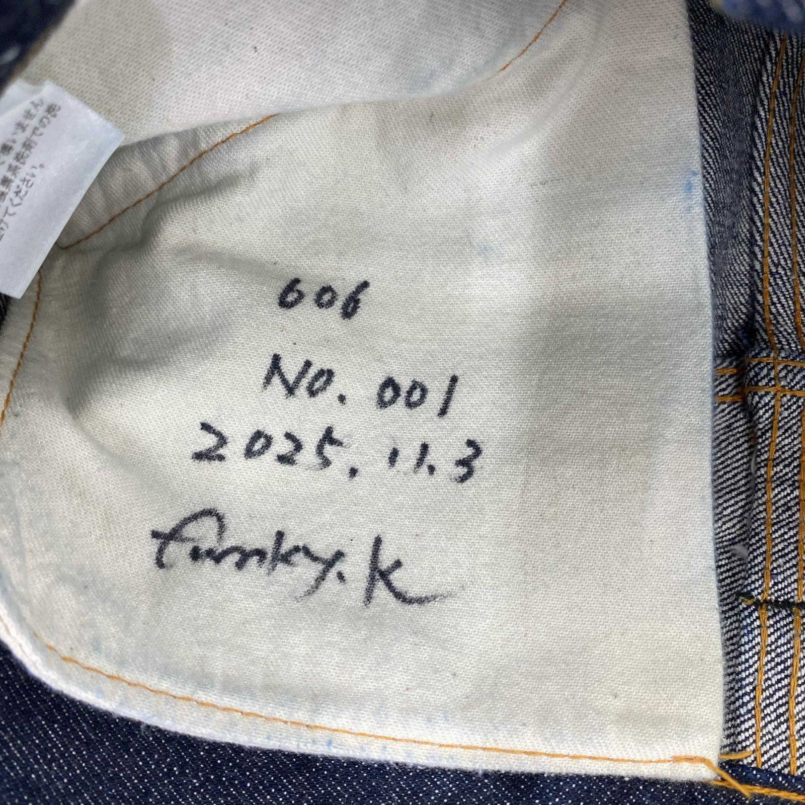 デニムパンツ DAD'S JEANS 銀屋工房 32×36