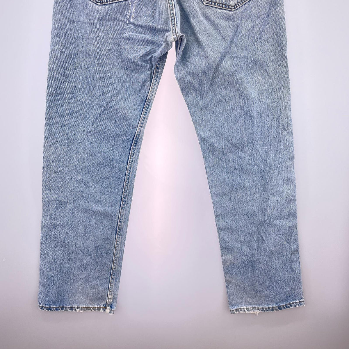 デニムパンツ 90s 501 USA製 ボタン裏524 W34 34 ブルー