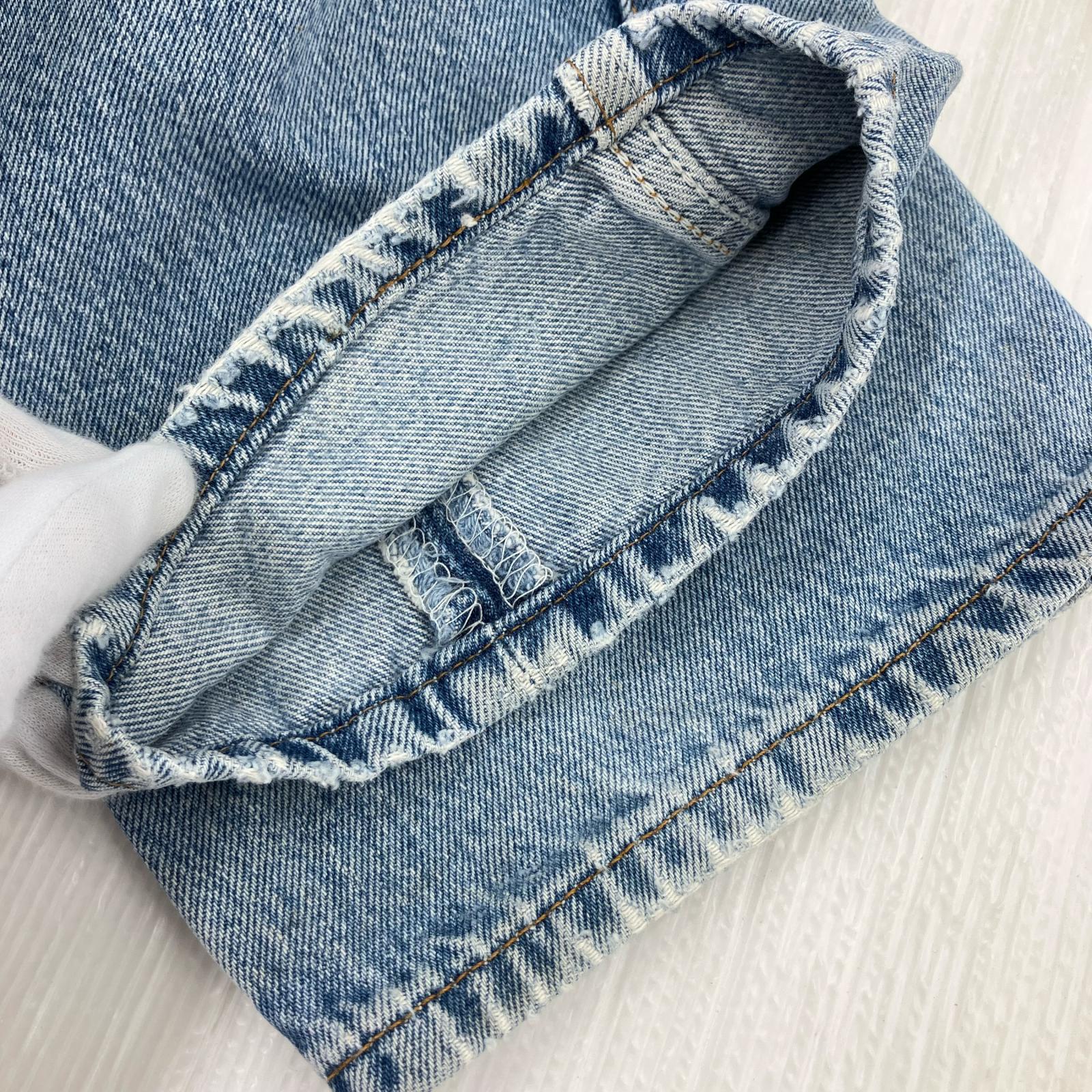 デニムパンツ 00s 501 コロンビア製 ボタン裏689 W34 34 ブルー