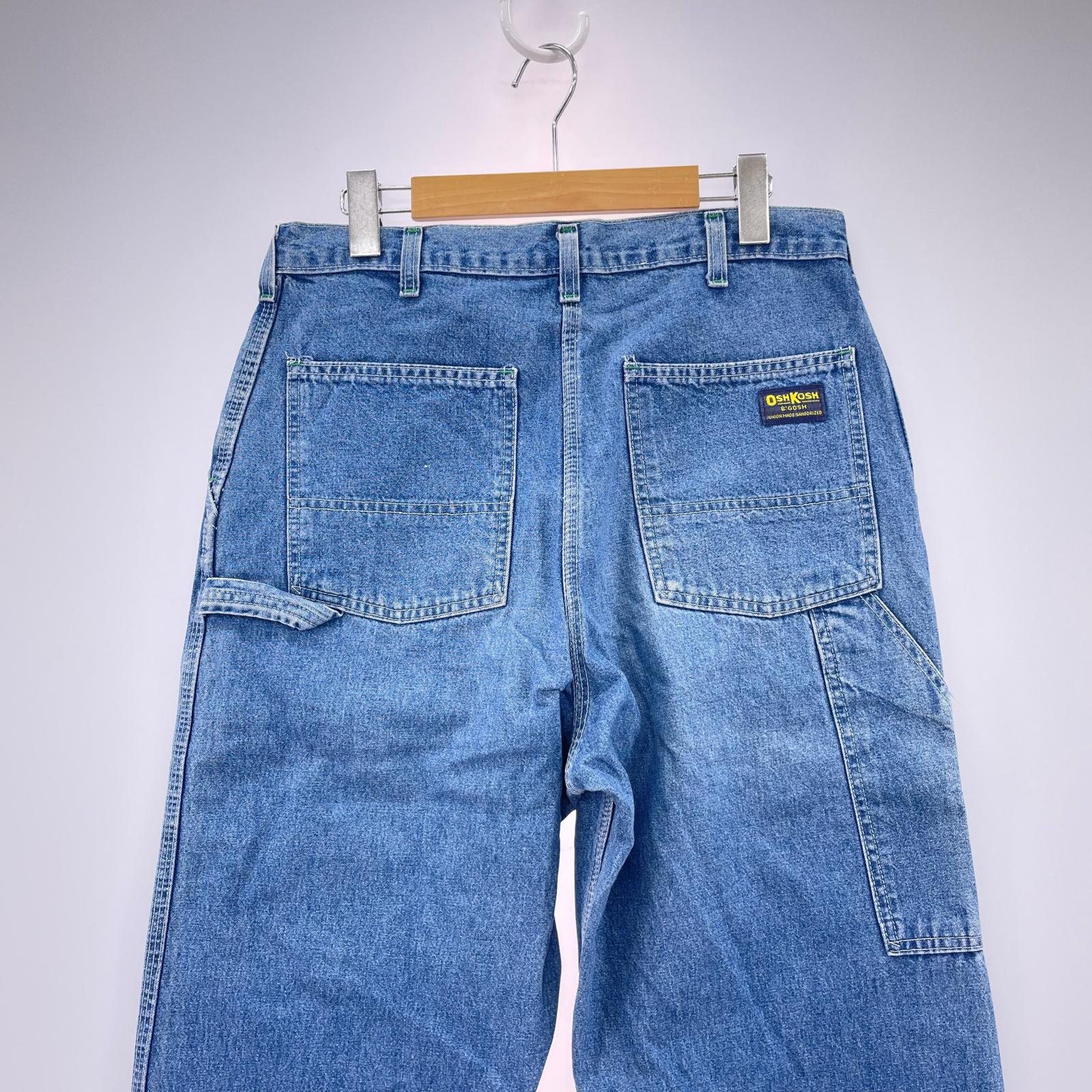 デニムパンツ ペインター W32 ブルー