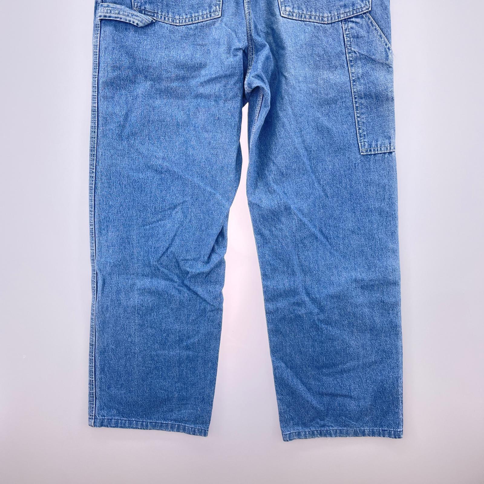 デニムパンツ ペインター W32 ブルー