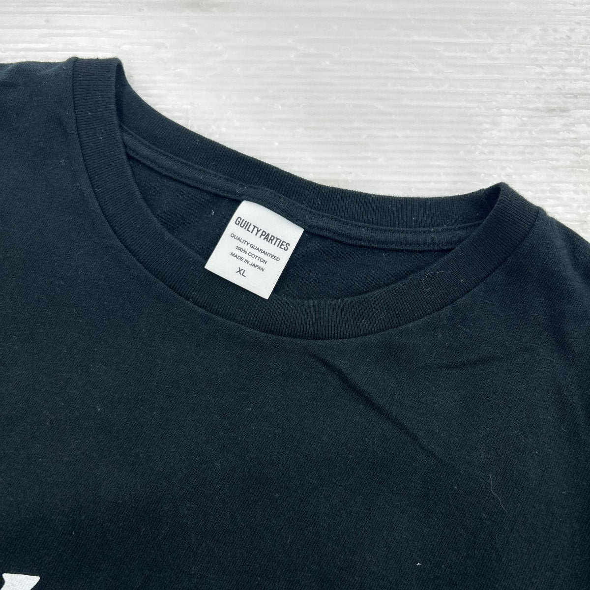 半袖Ｔシャツ LOGO PRINT TEE ブラック