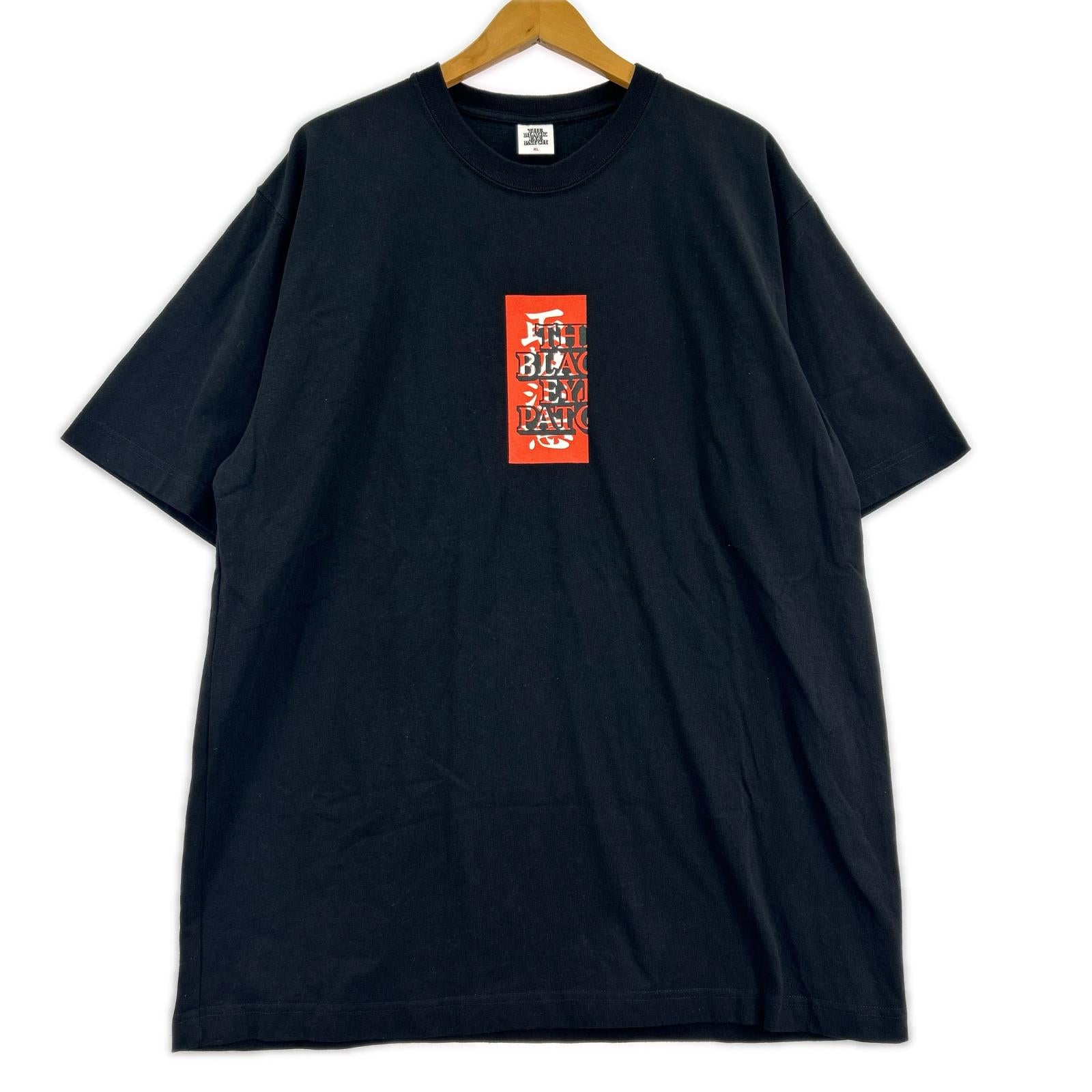 半袖Ｔシャツ 取扱注意 PRINT TEE ブラック