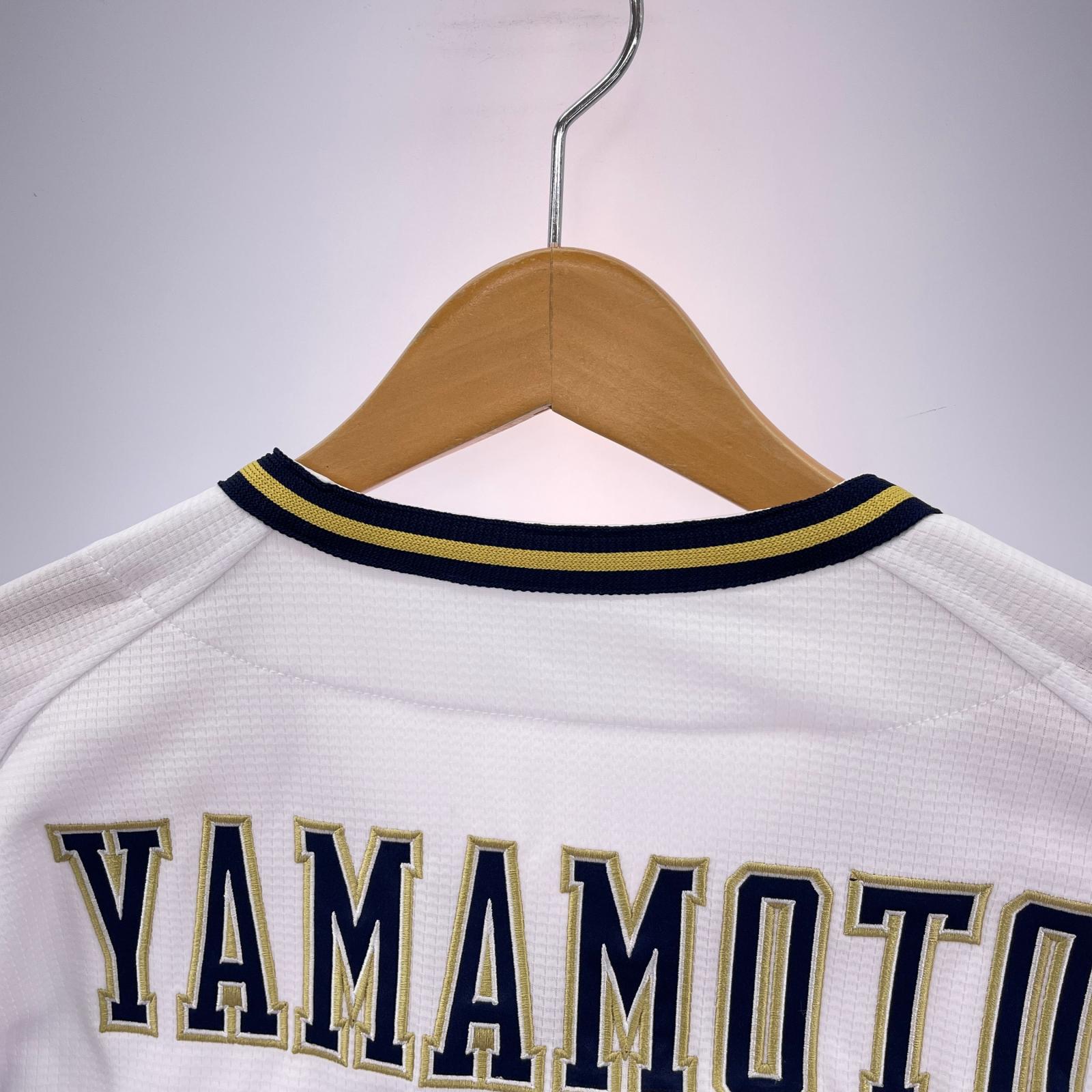 半袖シャツ オリックス 山本由伸 18 (L) L ホワイト