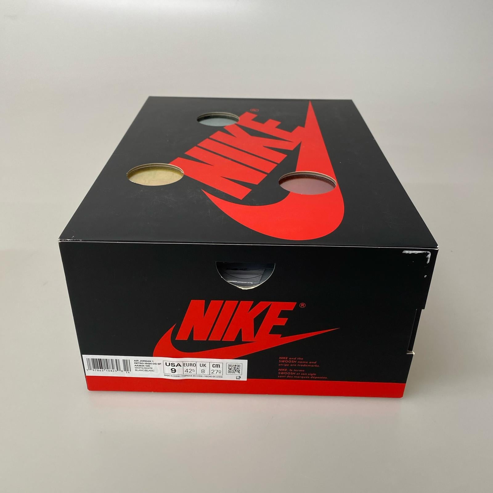 スニーカー ×Virgil Abloh Archive AIR JORDAN 127.0cm 27cm (US9 UK8 1/2 EU44) ホワイト