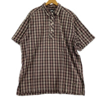 半袖シャツ 80s USA製 チェック POシャツ L L