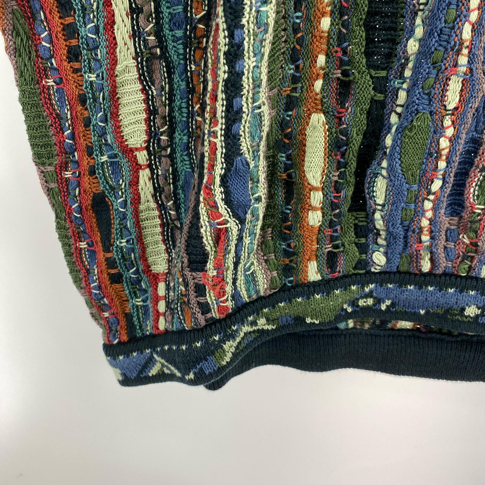 ニット NEIMAN MARCUS 総柄 マルチカラー