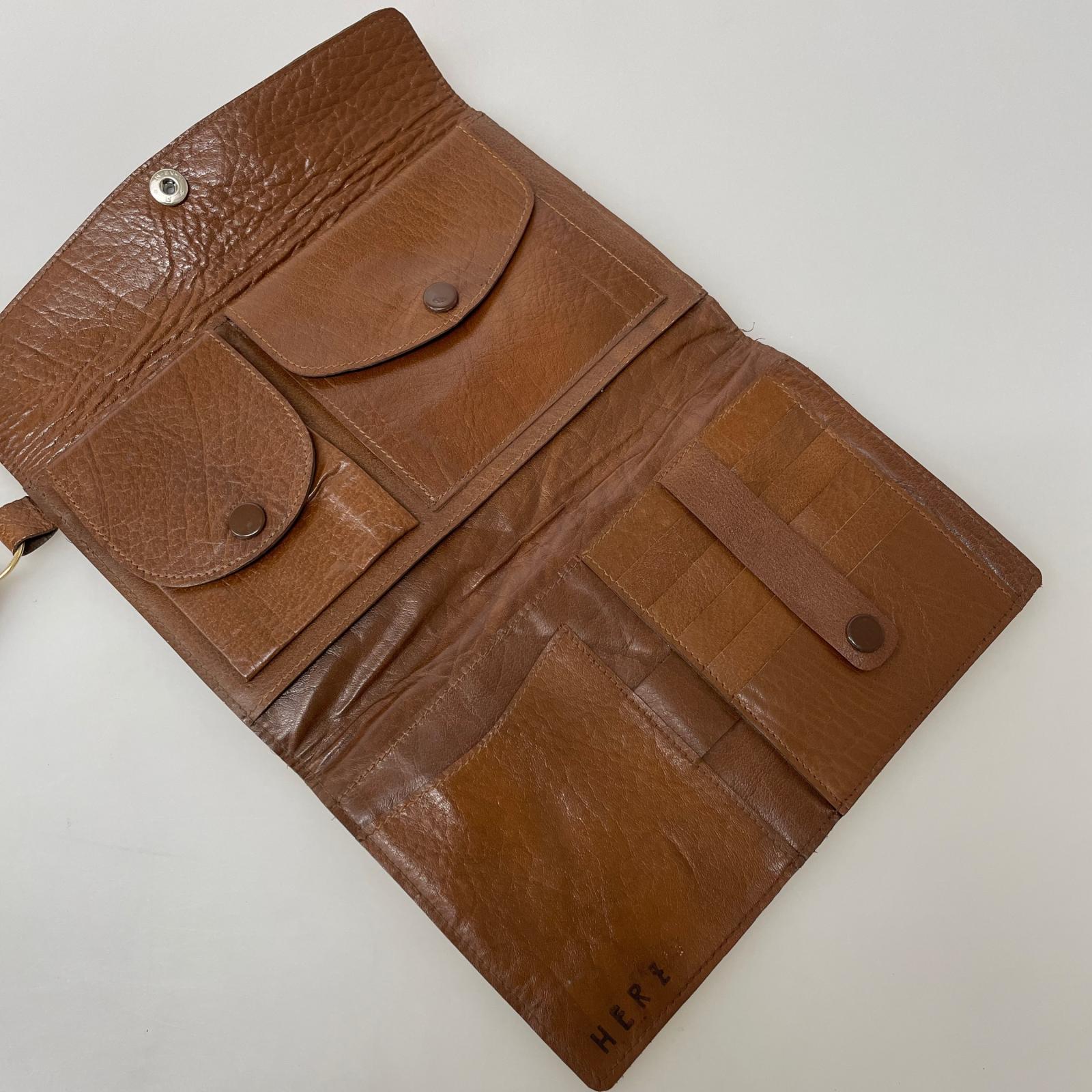その他アクセサリー LeatherPassportCase BRW ブラウン