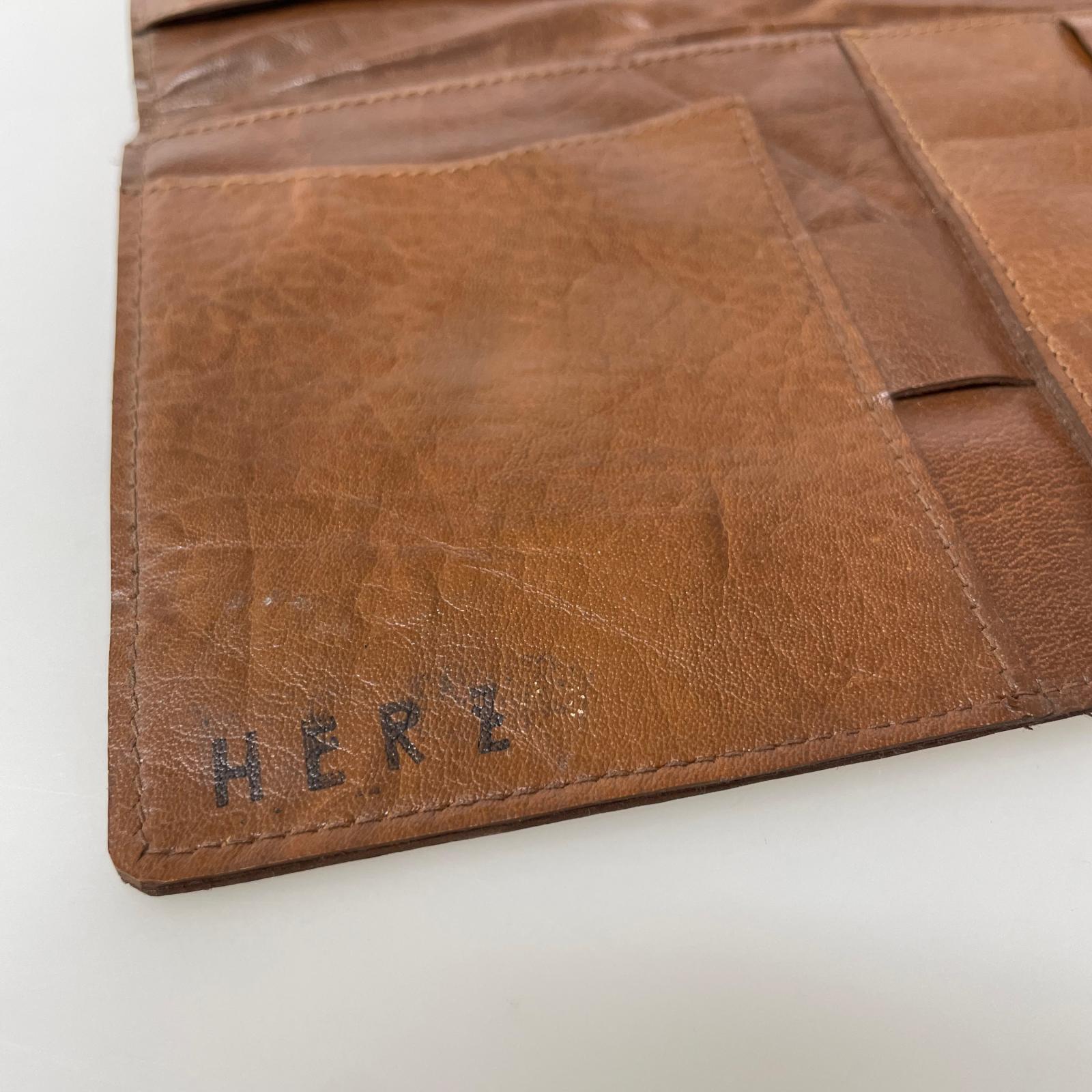 その他アクセサリー LeatherPassportCase BRW ブラウン