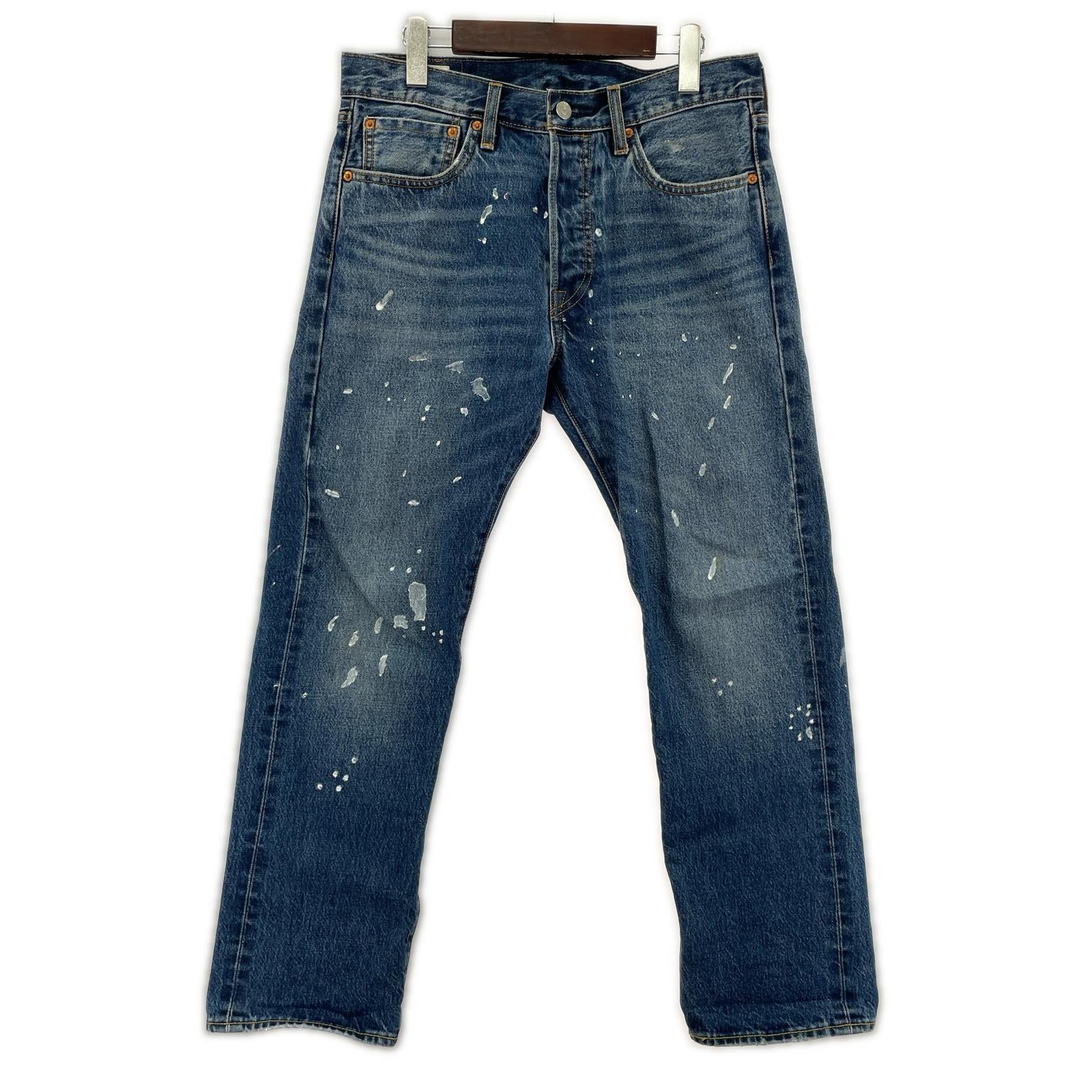 デニムパンツ LEVI'S PREMIUM 501 ペイント加工 (W31 L28表記)