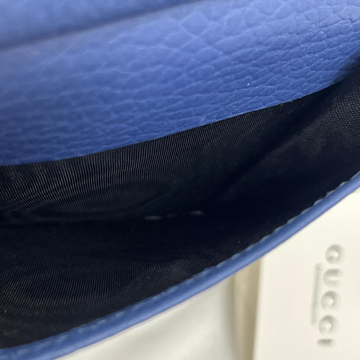 GUCCI DOLLAR CALF 二つ折り財布