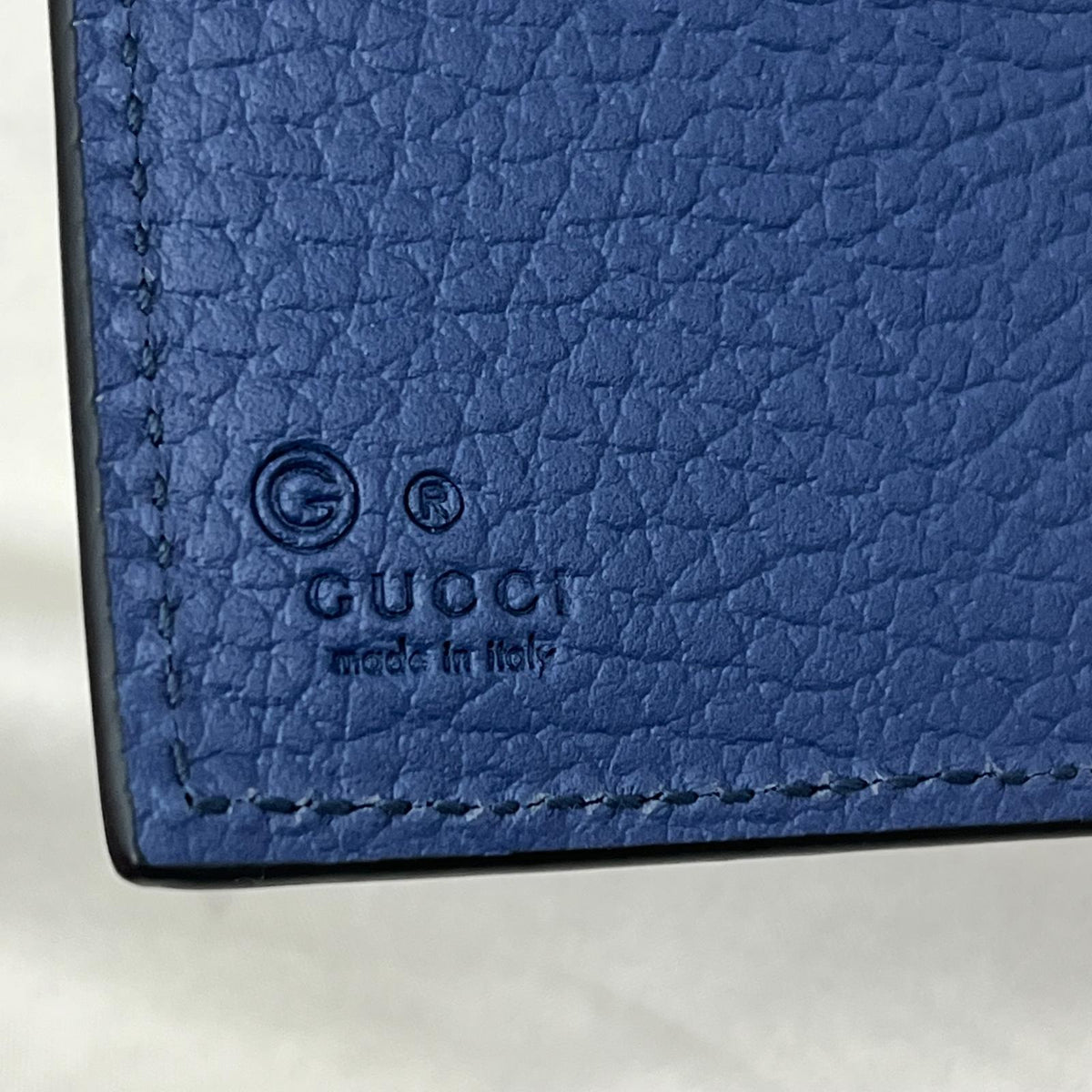 GUCCI DOLLAR CALF 二つ折り財布