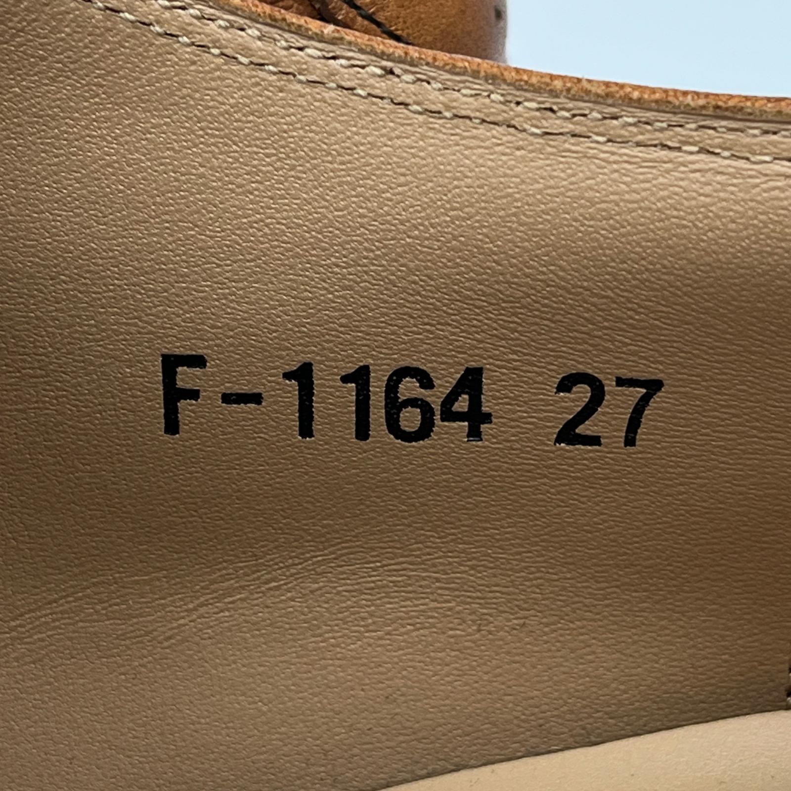 ブーツ F-1164 茶 27.0cm 27cm (US9 UK8 1/2 EU44) ブラウン