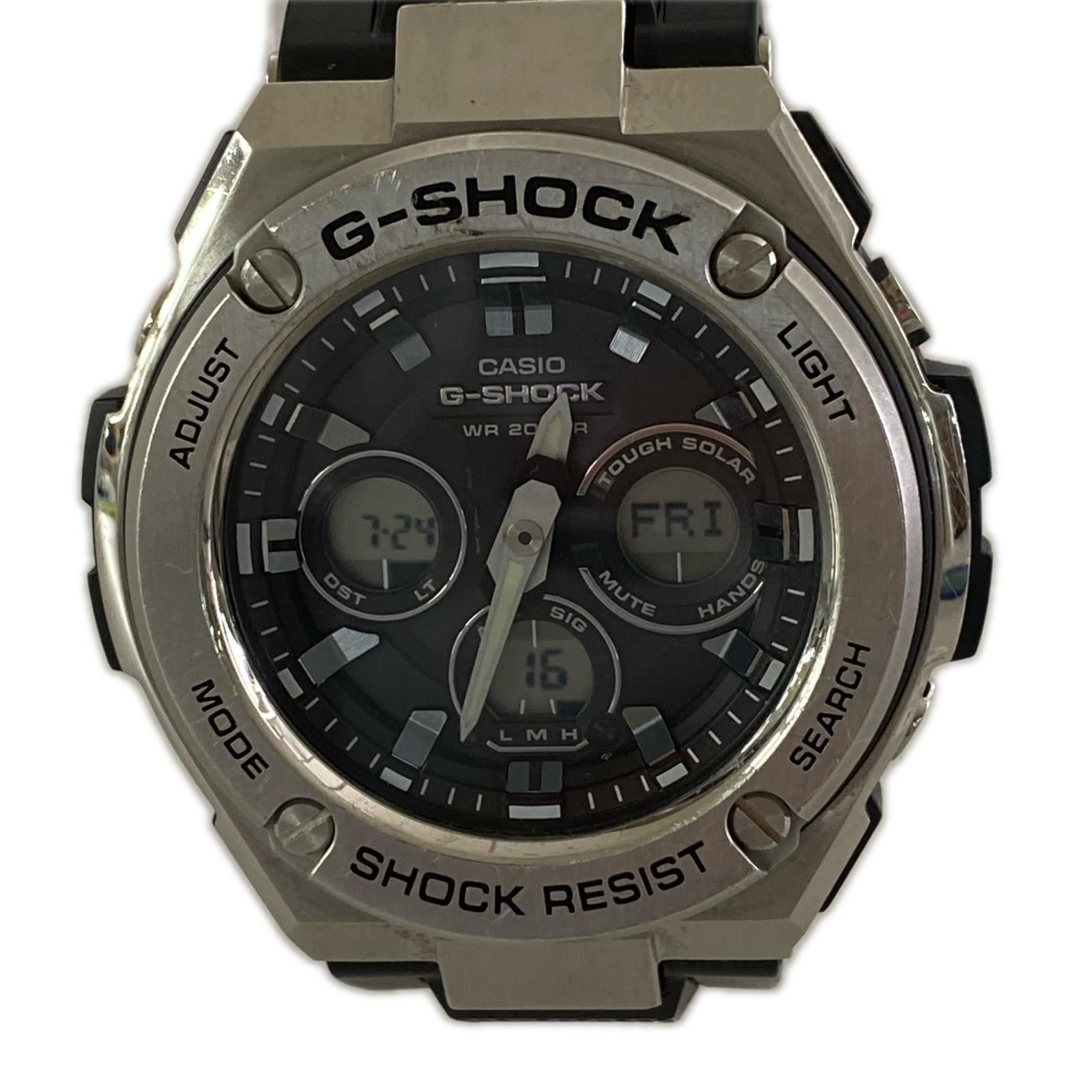 腕時計 G-STEEL / GST-W310-1AJF / 電波時計 シルバー