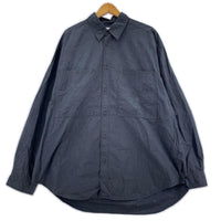 長袖シャツ marka UTILITY SHIRT WIDE 2 黒 2 ブラック