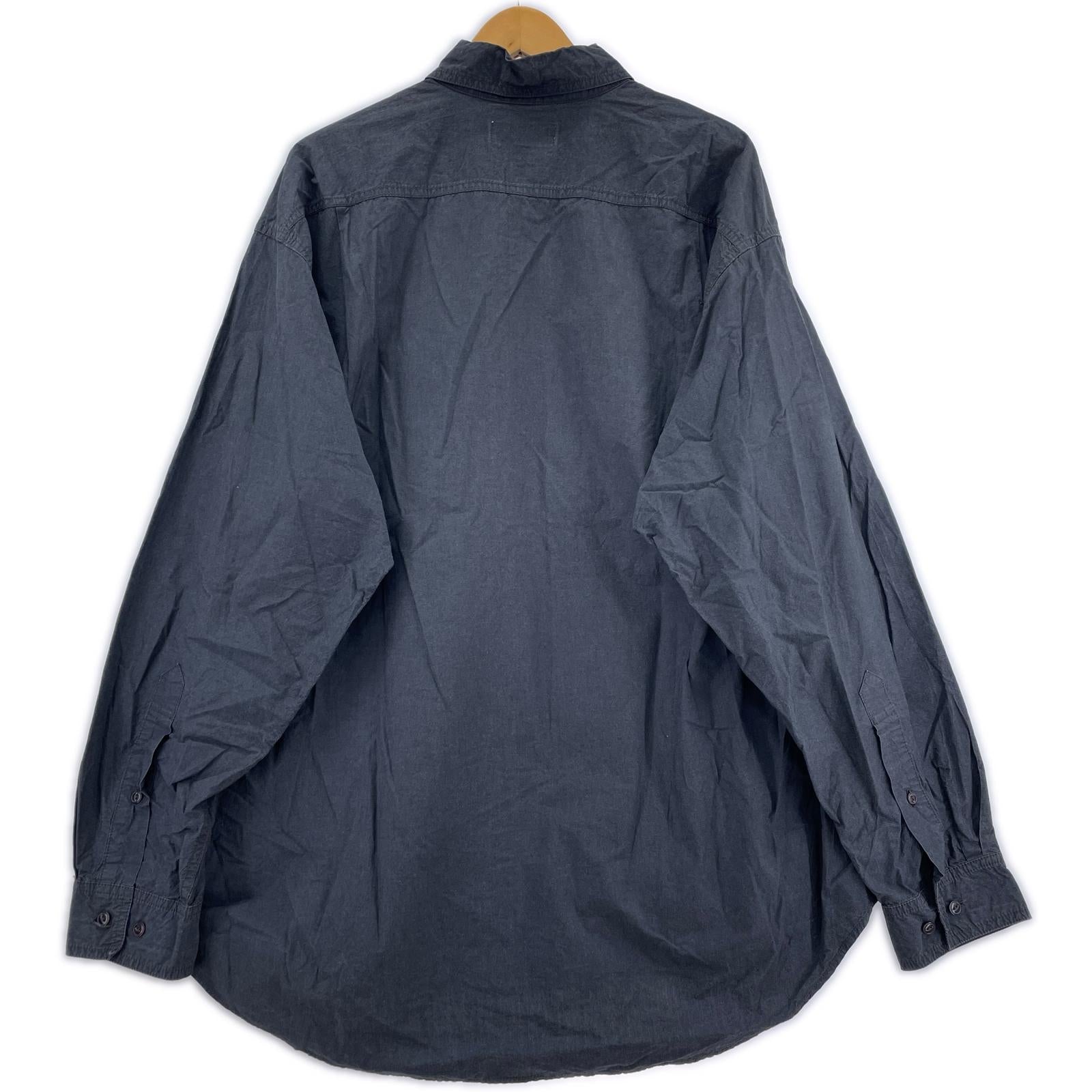 長袖シャツ marka UTILITY SHIRT WIDE 2 黒 2 ブラック