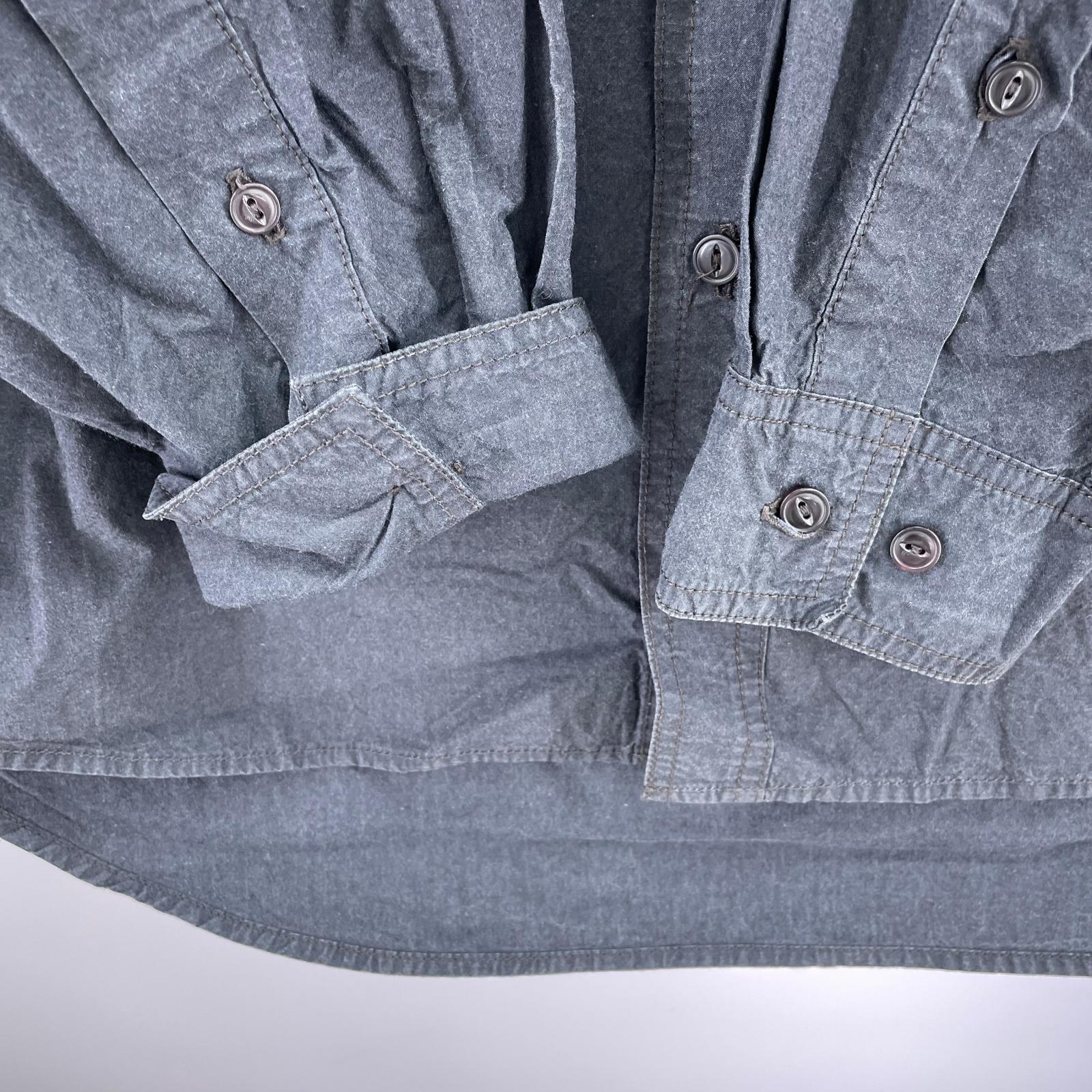 長袖シャツ marka UTILITY SHIRT WIDE 2 黒 2 ブラック
