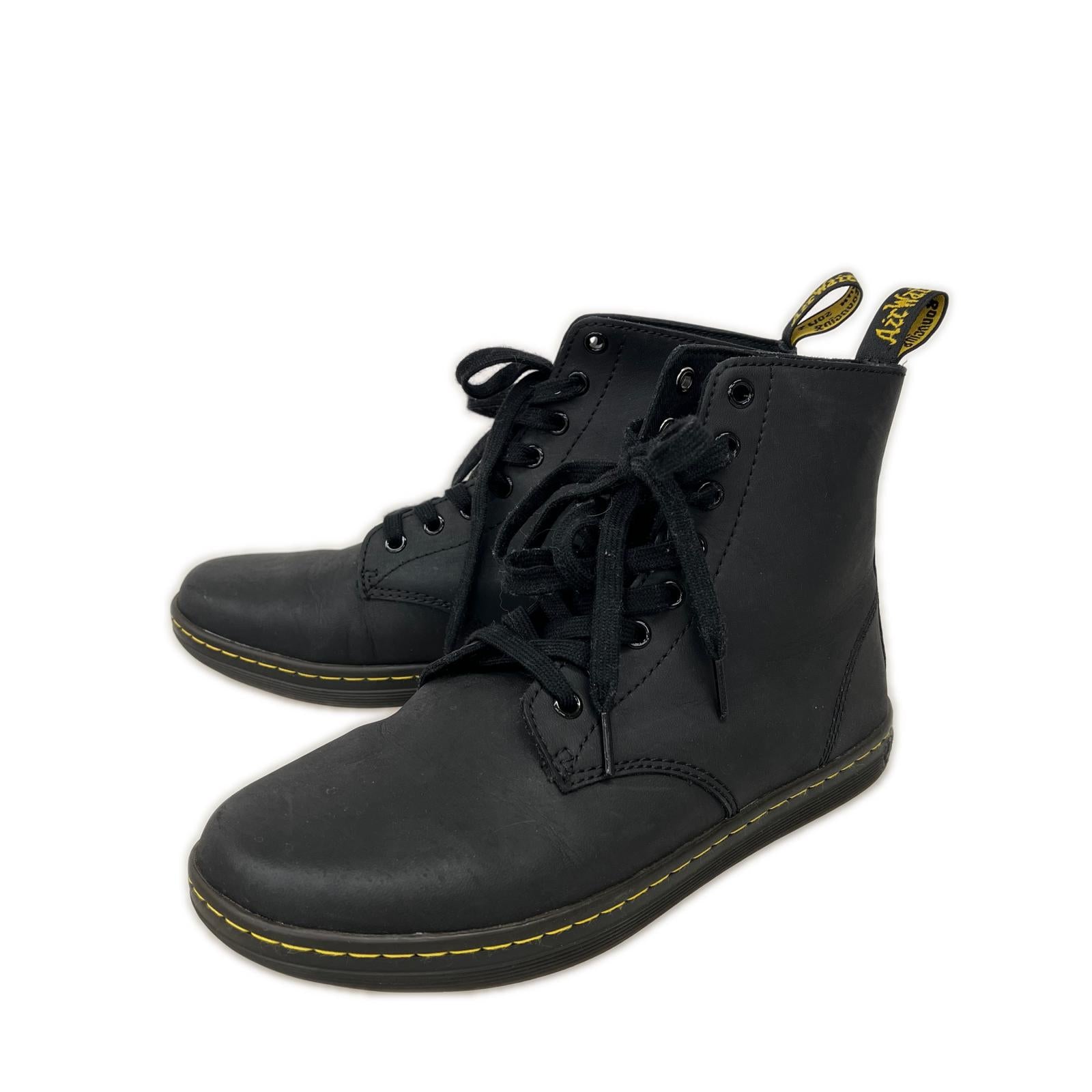 ブーツ AW004 Leather Boots EU42 ブラック