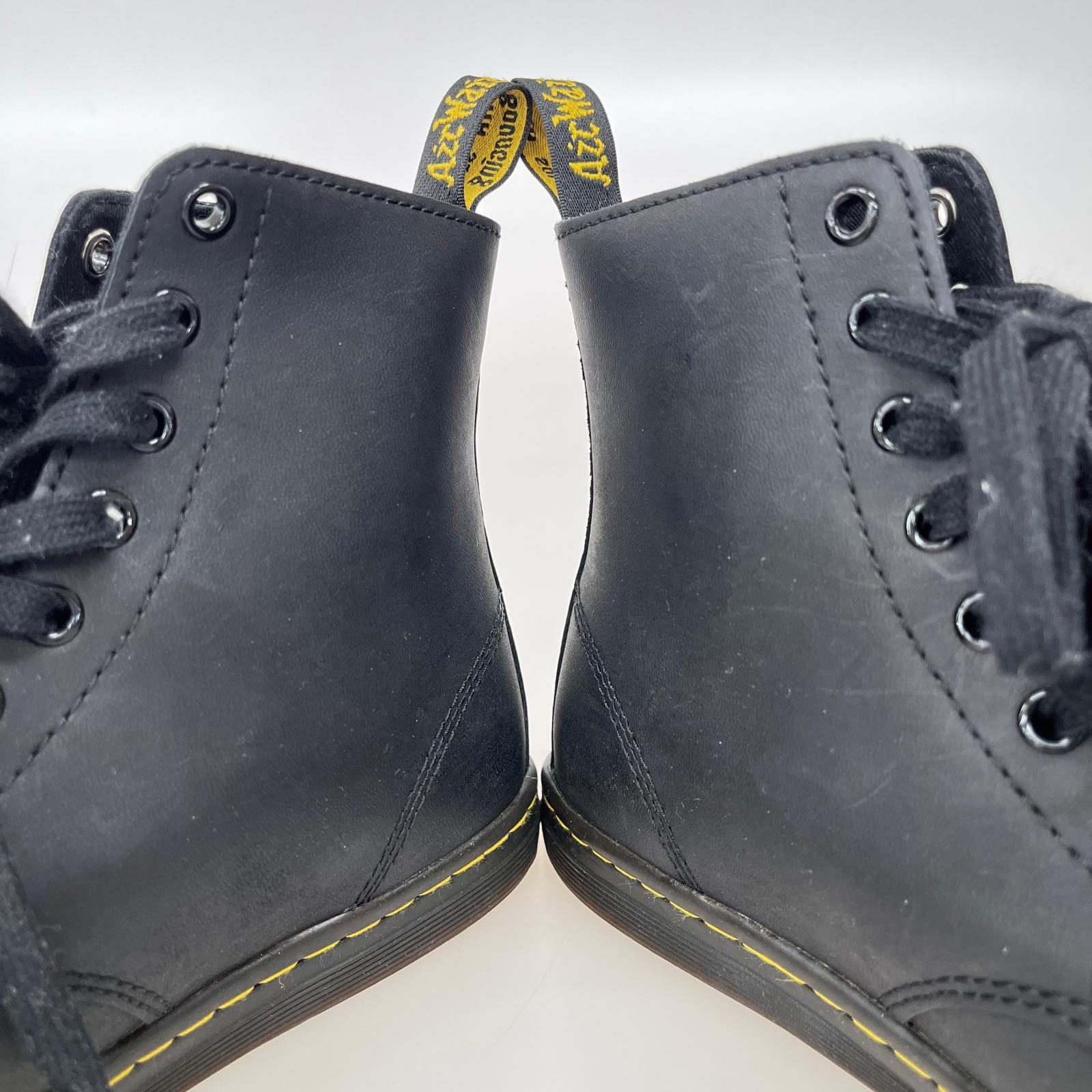 ブーツ AW004 Leather Boots EU42 ブラック