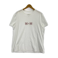半袖Ｔシャツ M×M刺繍 白 46 ホワイト