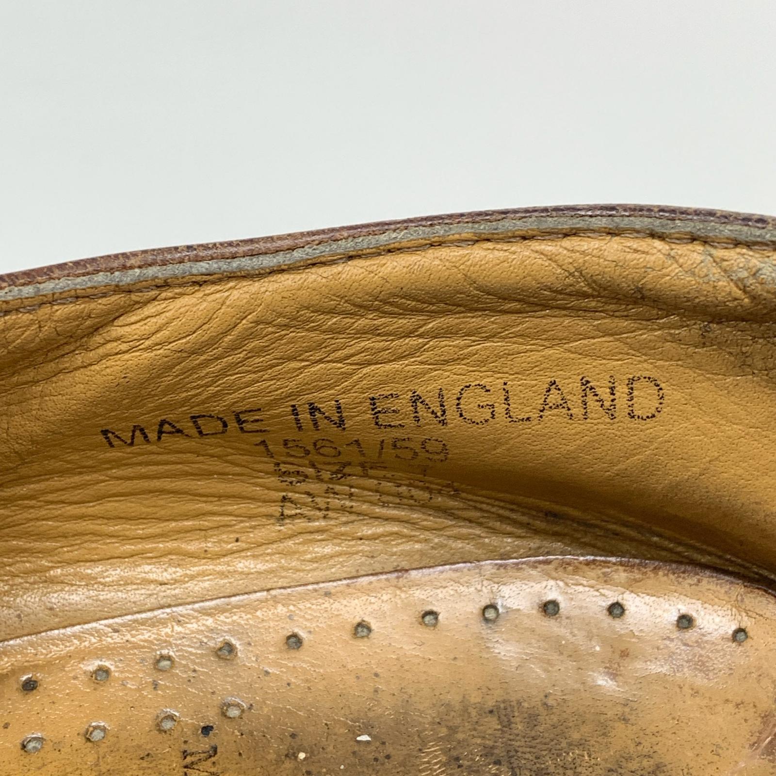 ブーツ 1561茶 MADE IN ENGLAND (7) ブラウン