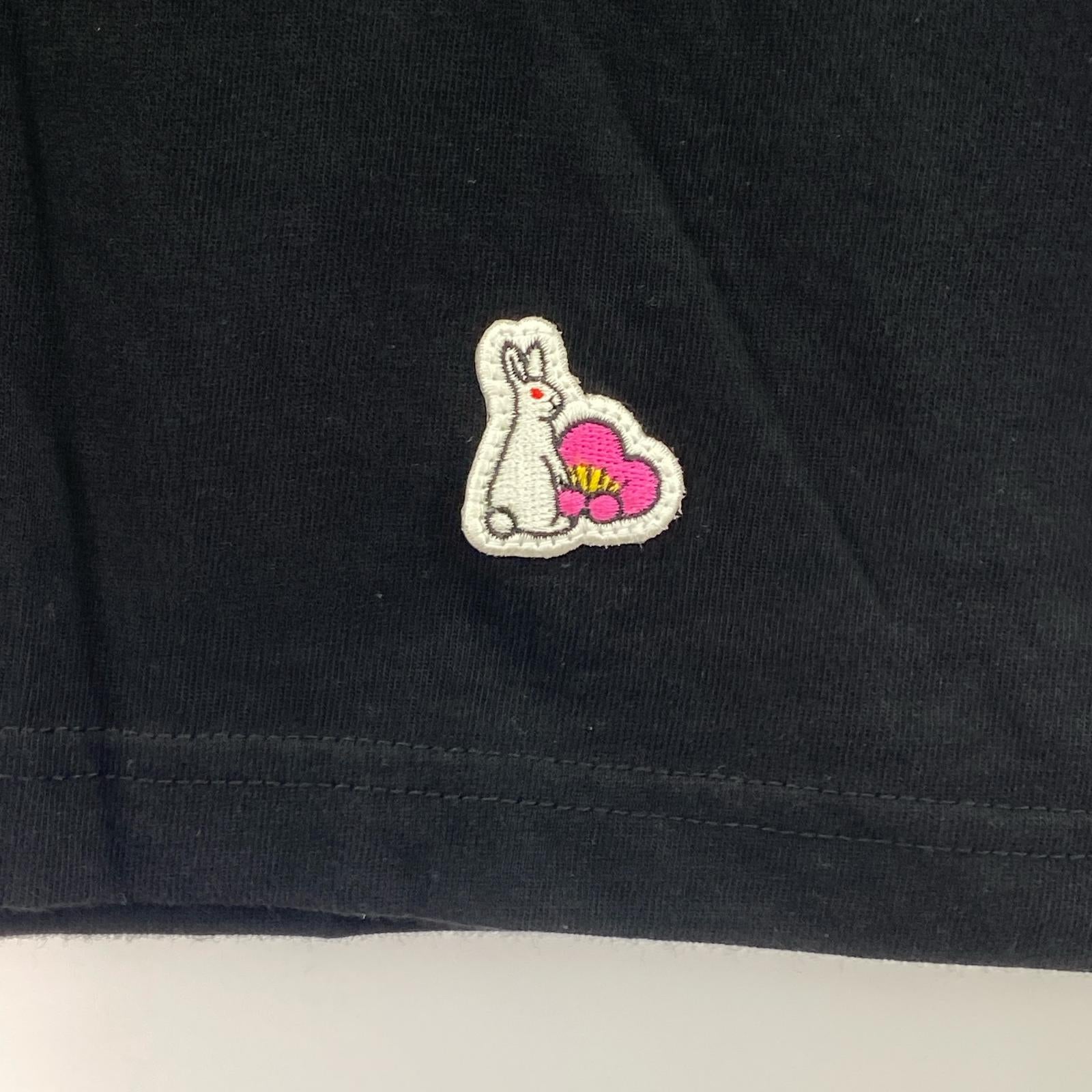 半袖Ｔシャツ 福岡店限定 ラーメンバニーガール 色恋営業 黒 (F) フリー ブラック