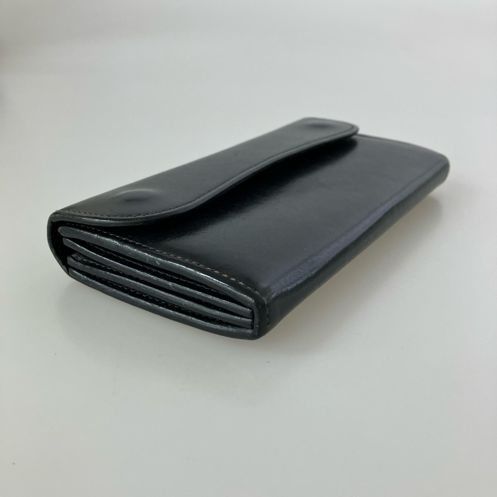 長財布 WILDSWANS レザー 黒 ブラック