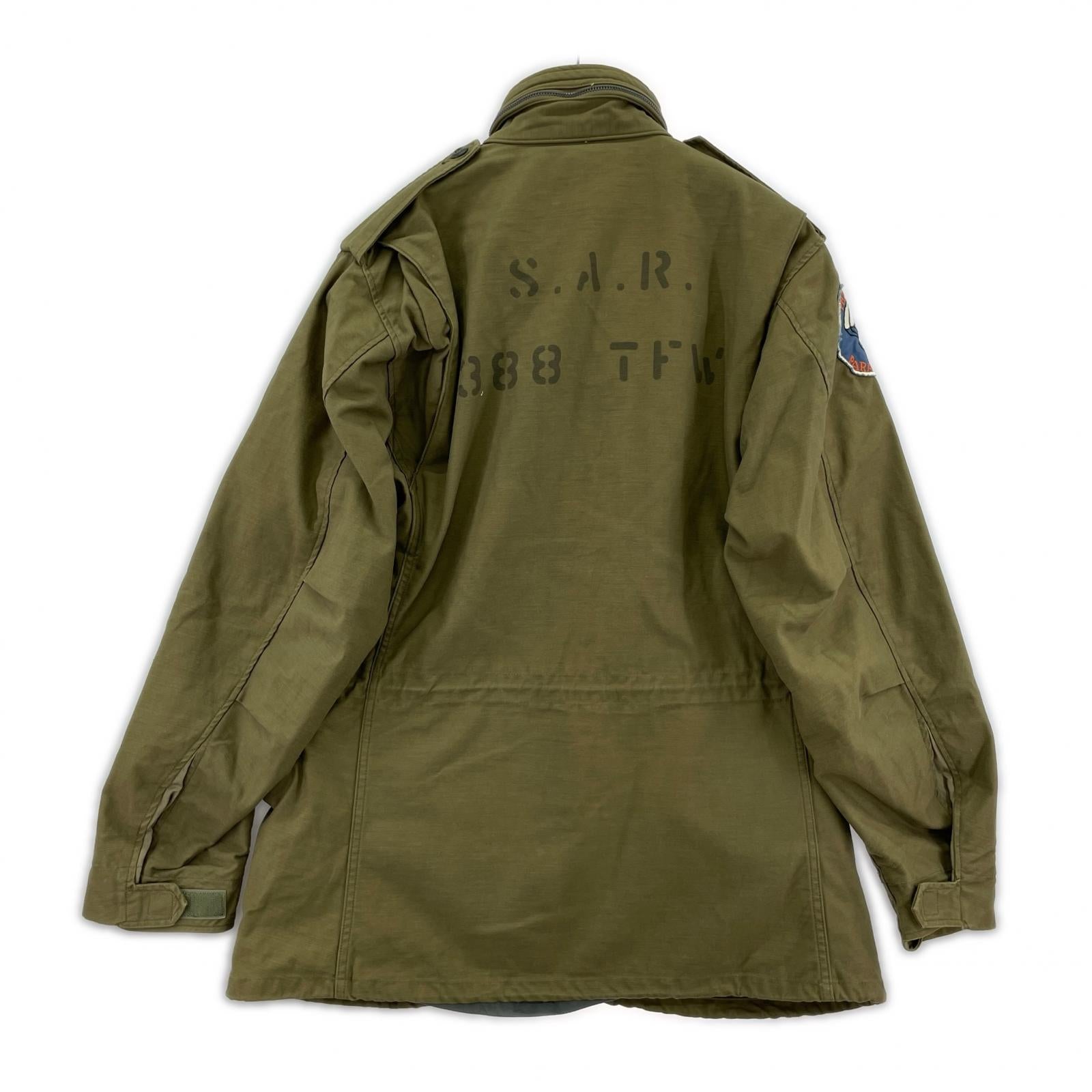 ミリタリージャケット M-65 フィールドジャケット 緑 (L) L グリーン