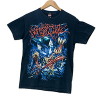 半袖Ｔシャツ 00s頃 MARVEL VENOM MAD ENGINE プリントTee SM ブラック ブラック