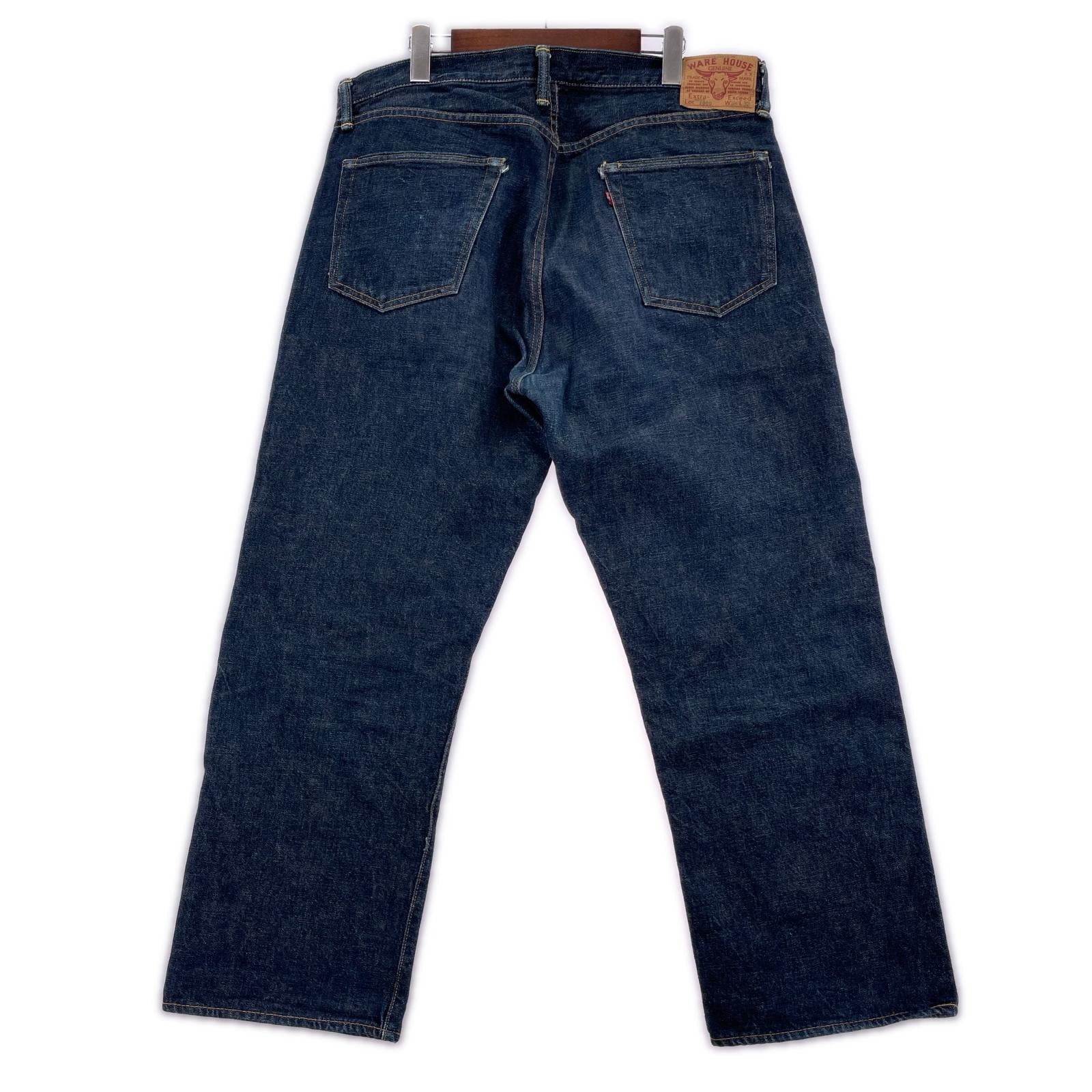 デニムパンツ WAREHOUSE 1000XX デニムパンツ W38L32 インディゴ 38 ネイビー