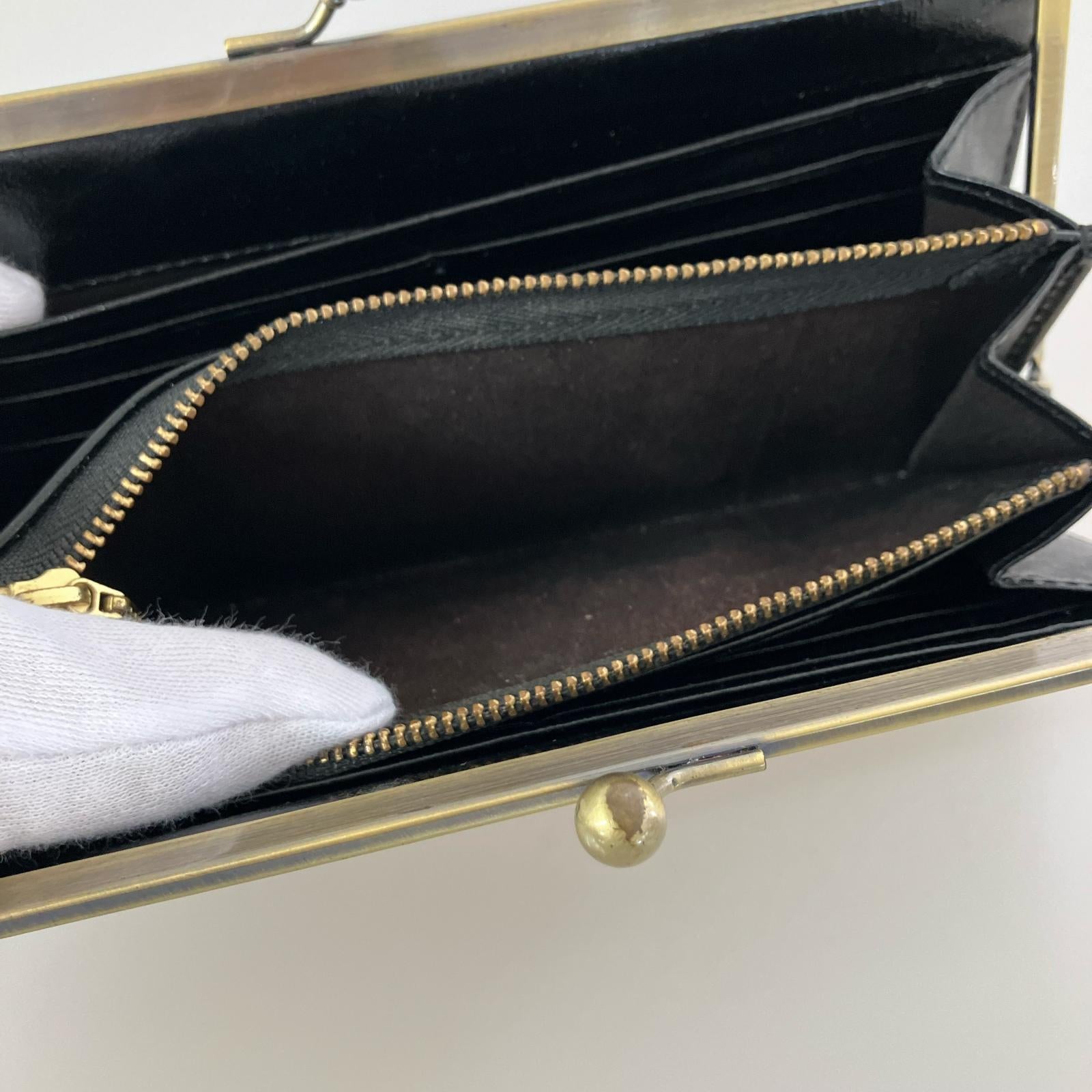 長財布 Vantique LIMITED GAMA LONG WALLET 黒 ブラック