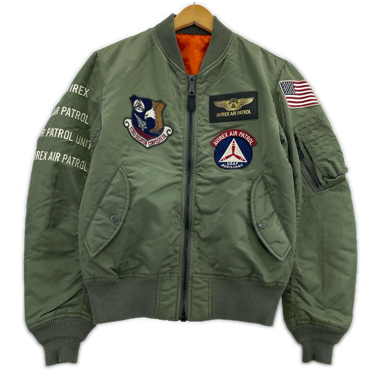 ジャケット MA-1 AIR PATROL 6172103 (M) セージグリーン M
