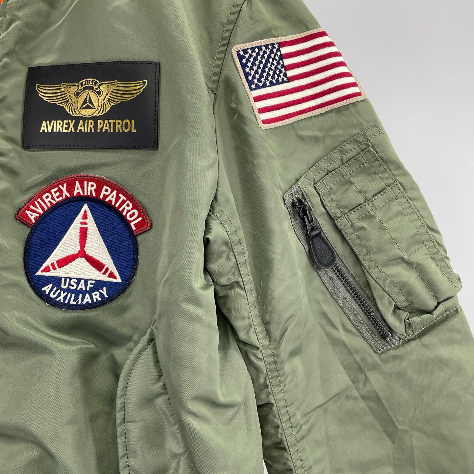 ジャケット MA-1 AIR PATROL 6172103 (M) セージグリーン M
