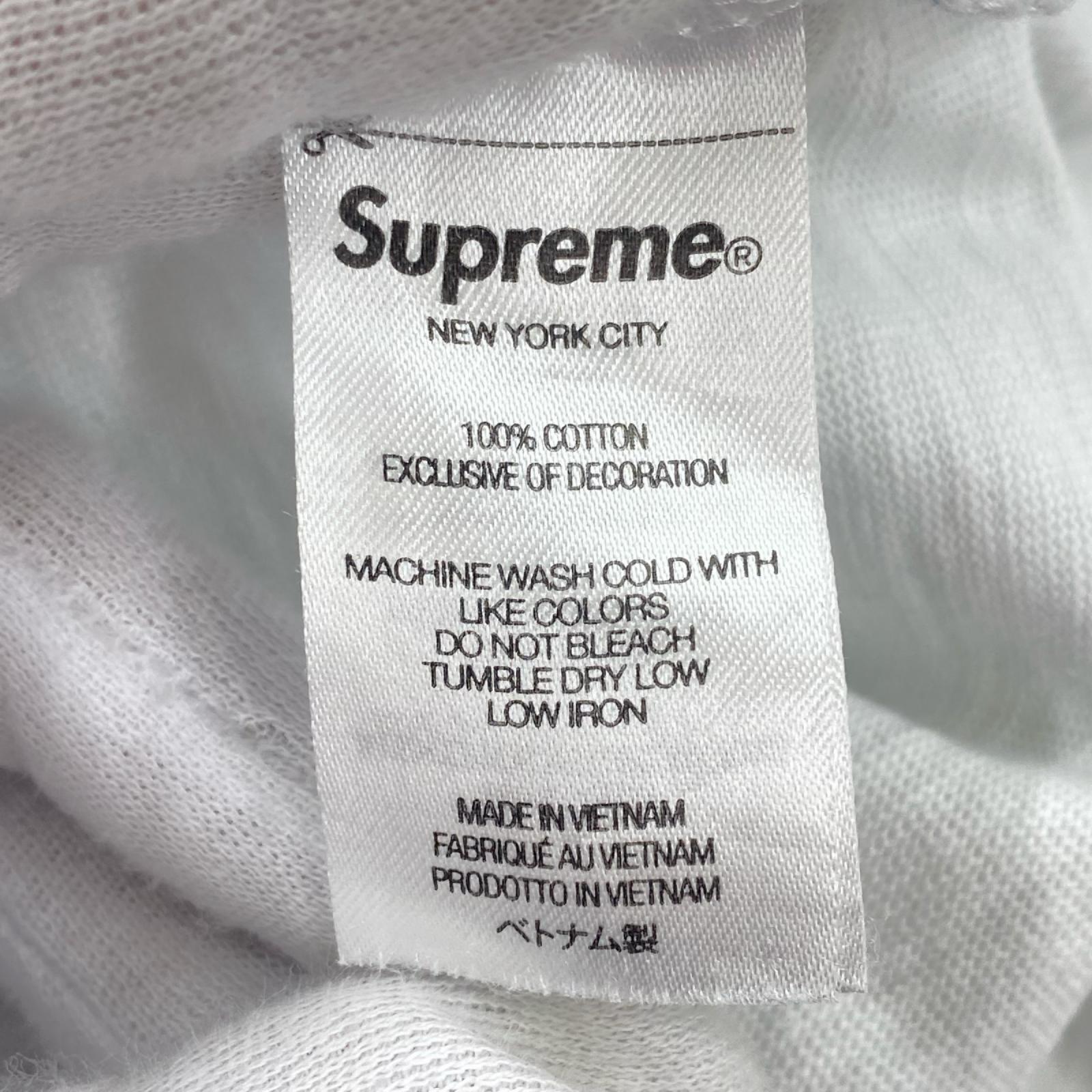 半袖Ｔシャツ Supreme ポケットT WH L ホワイト