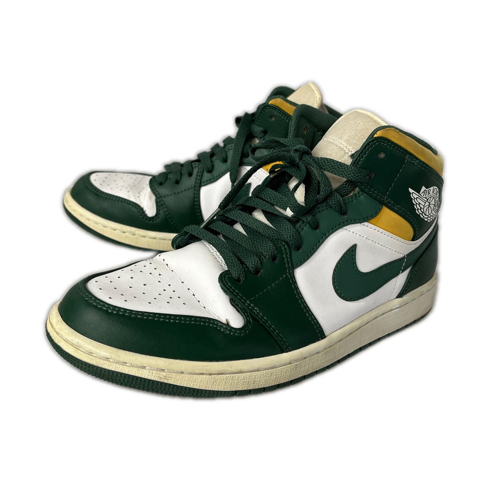 スニーカー AIR JORDAN 1 MID Seattle Supersonics 27 27cm (US9 UK8 1/2 EU44)