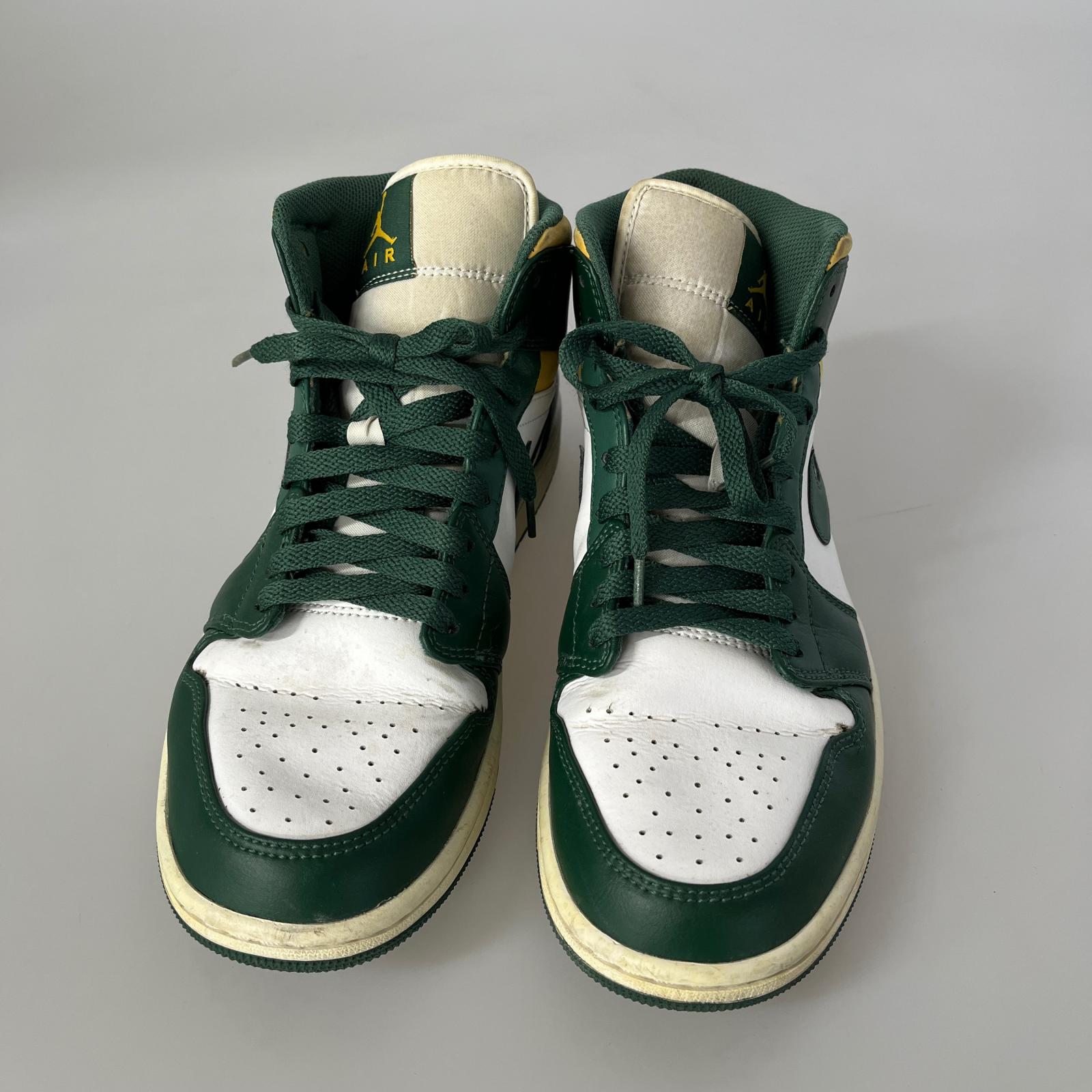 スニーカー AIR JORDAN 1 MID Seattle Supersonics 27 27cm (US9 UK8 1/2 EU44)